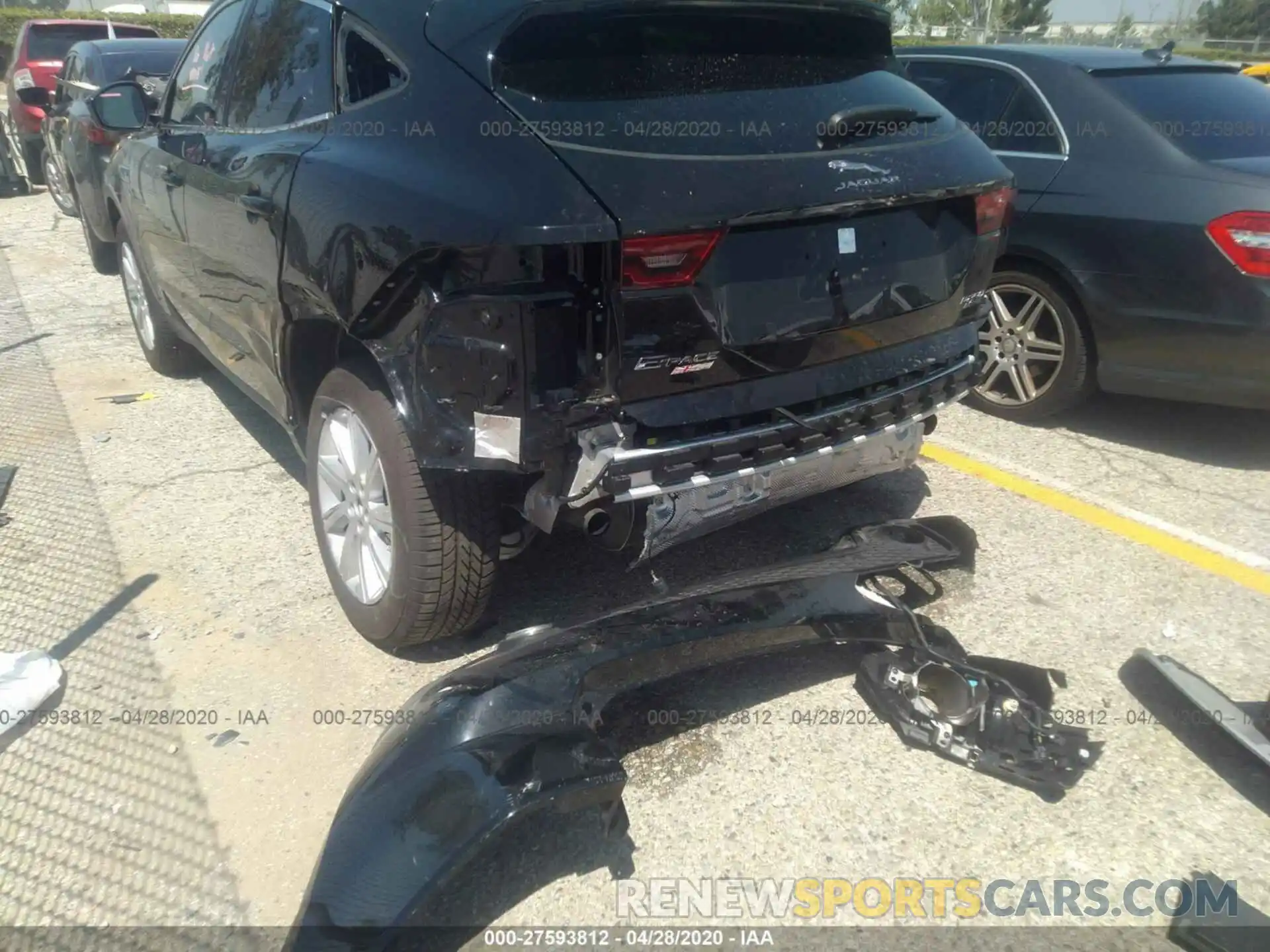 6 Photograph of a damaged car SADFJ2FX0K1Z68110 JAGUAR E-PACE 2019