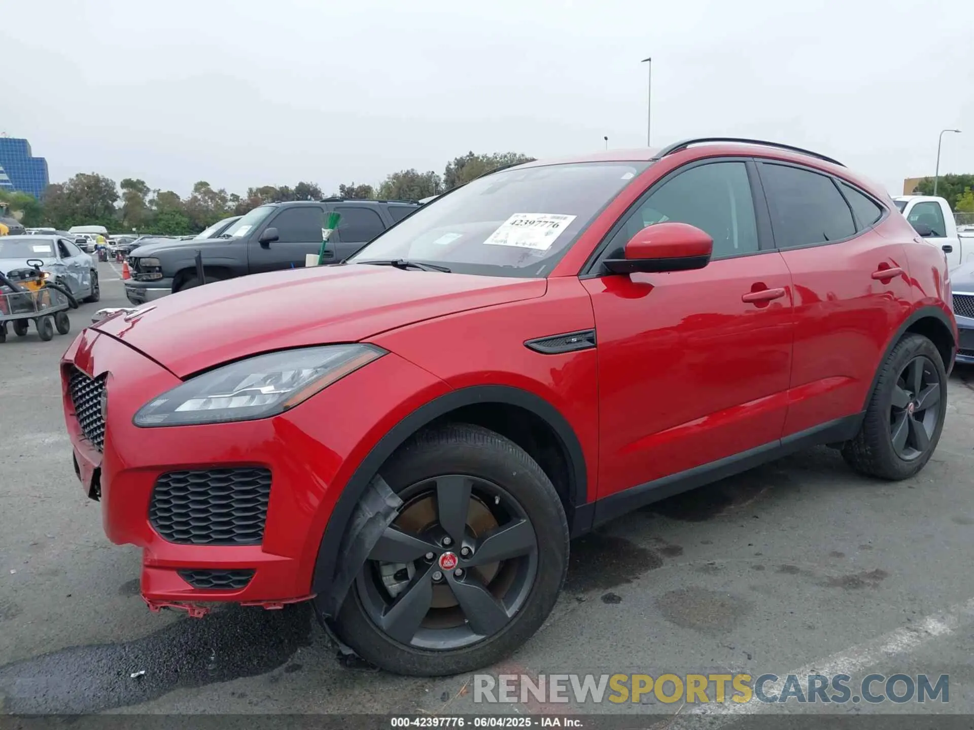 2 Photograph of a damaged car SADFJ2FX4K1Z72242 JAGUAR E-PACE 2019