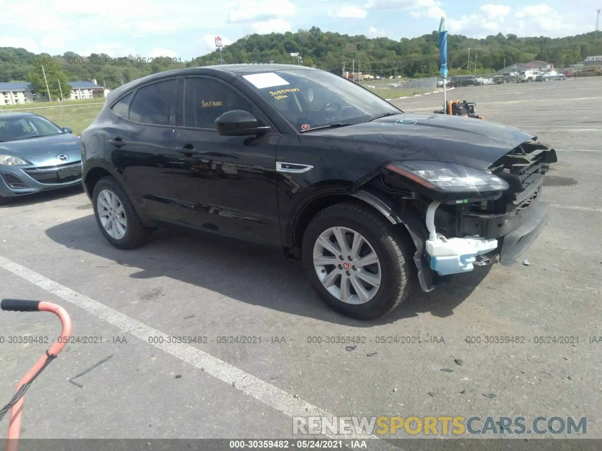 1 Photograph of a damaged car SADFJ2FX6K1Z38156 JAGUAR E-PACE 2019