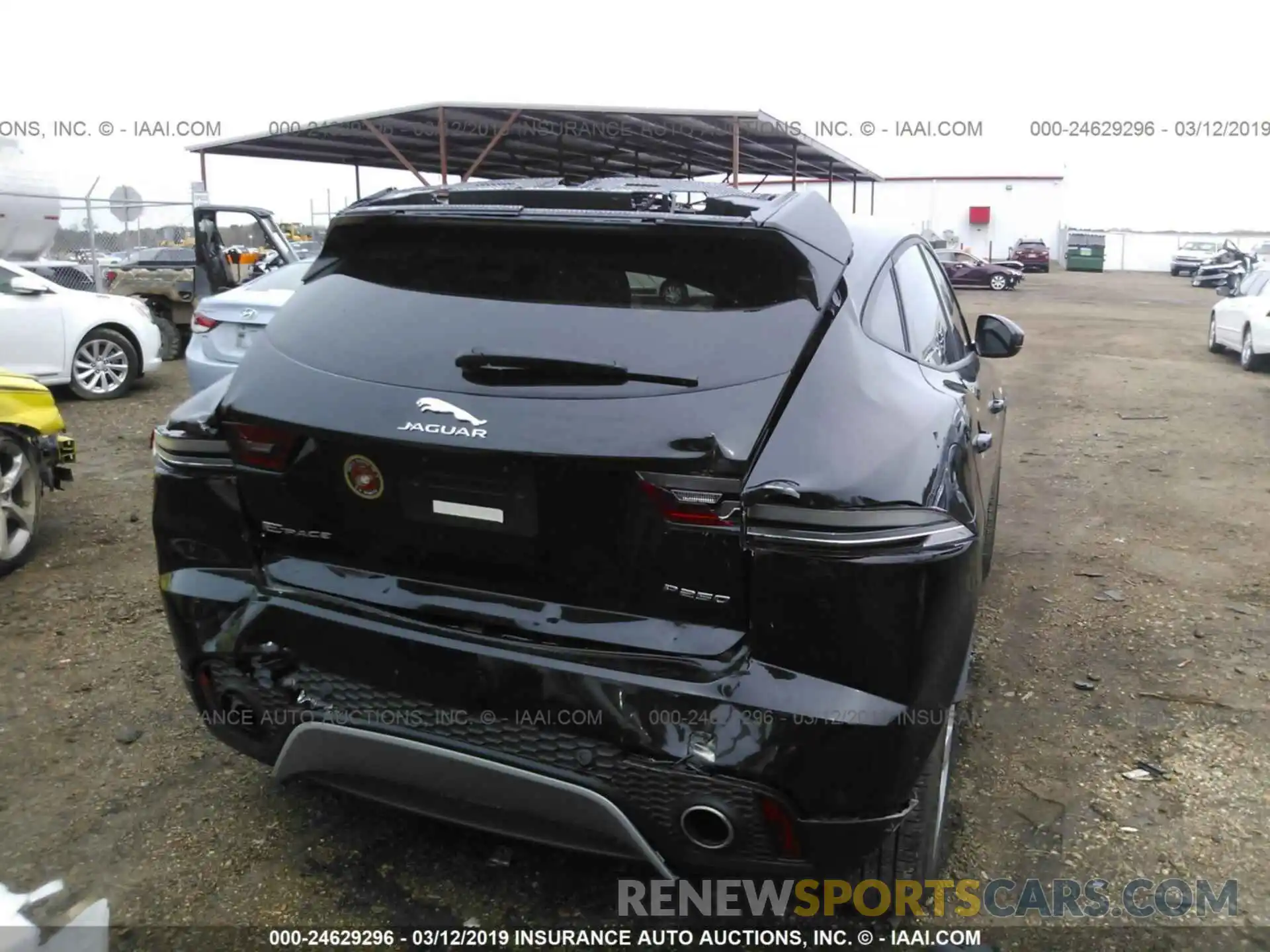 6 Photograph of a damaged car SADFJ2FX7K1Z37484 JAGUAR E-PACE 2019