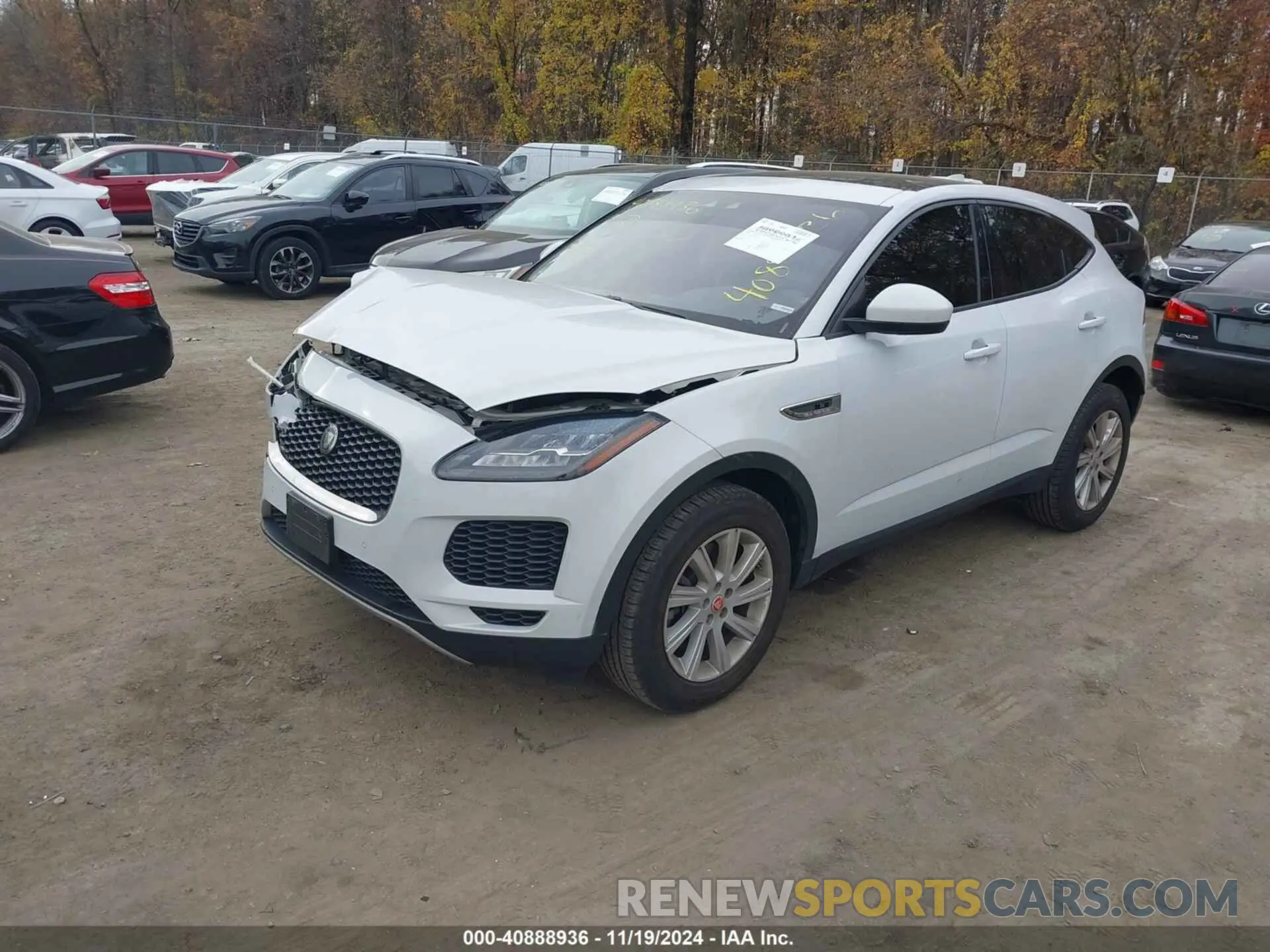 2 Photograph of a damaged car SADFJ2FX9K1Z43027 JAGUAR E-PACE 2019