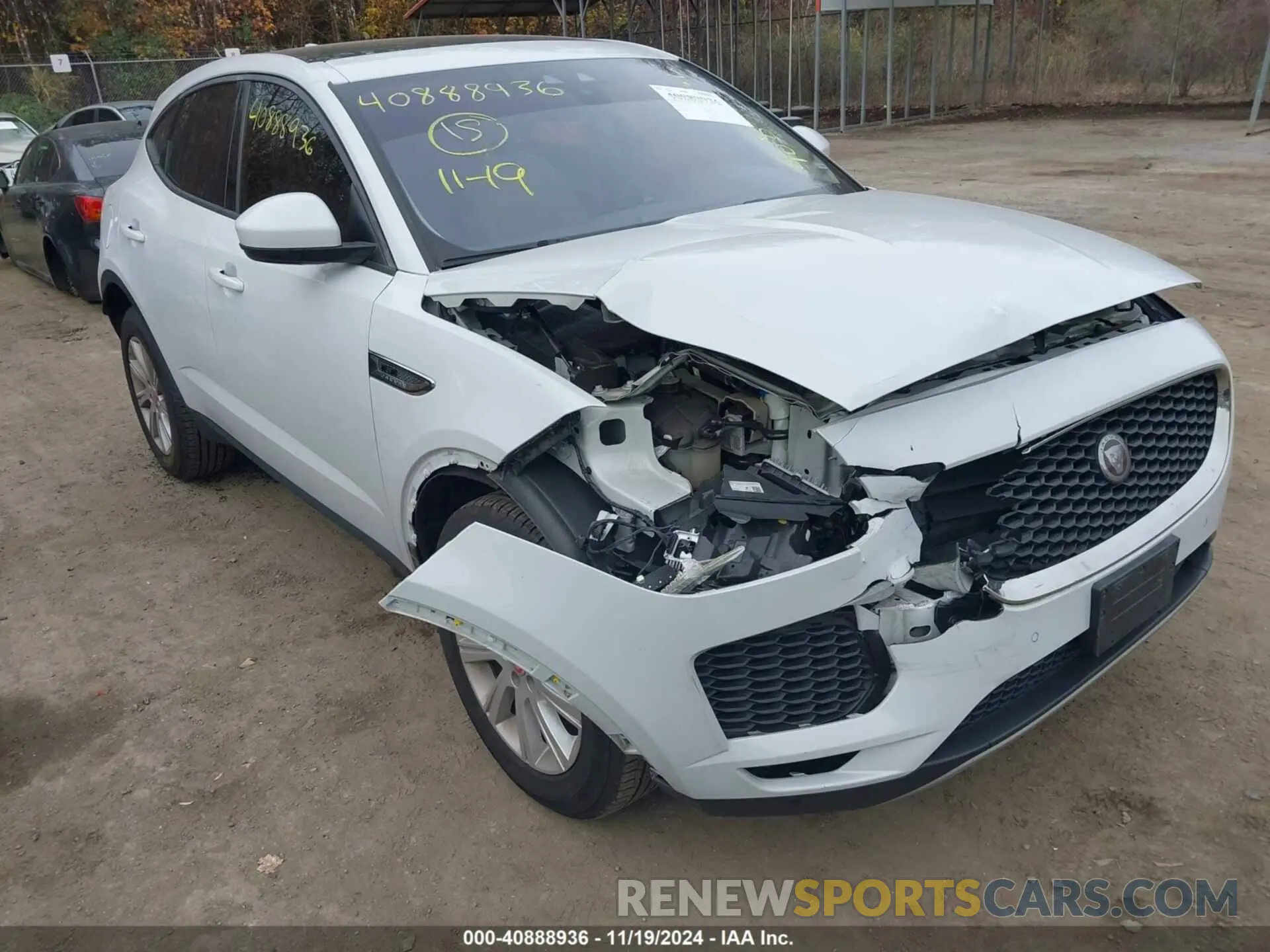 6 Photograph of a damaged car SADFJ2FX9K1Z43027 JAGUAR E-PACE 2019