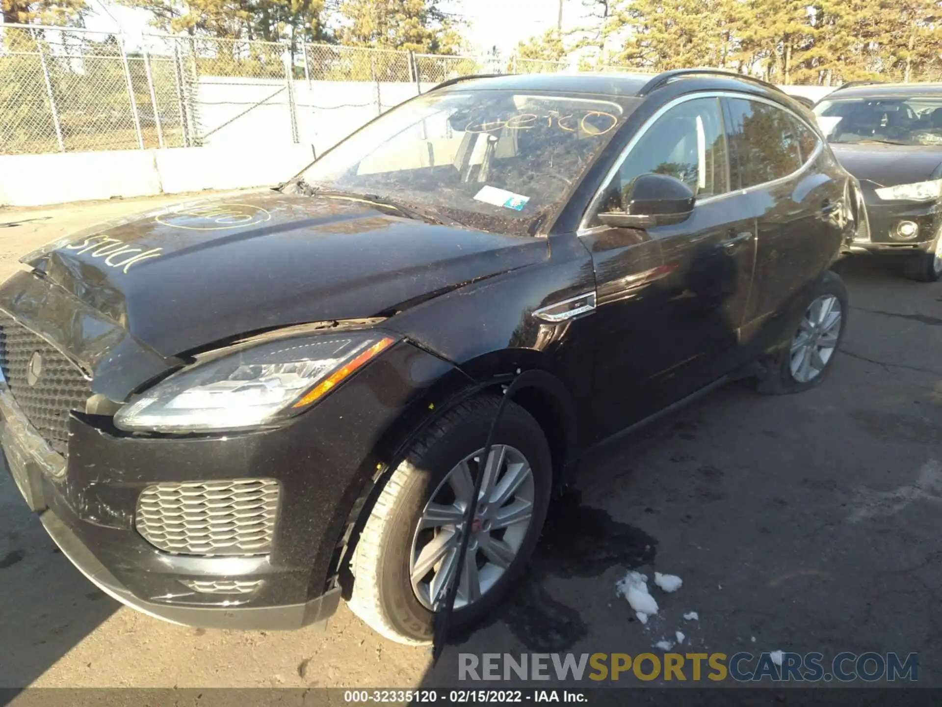 2 Photograph of a damaged car SADFJ2FX9K1Z68137 JAGUAR E-PACE 2019