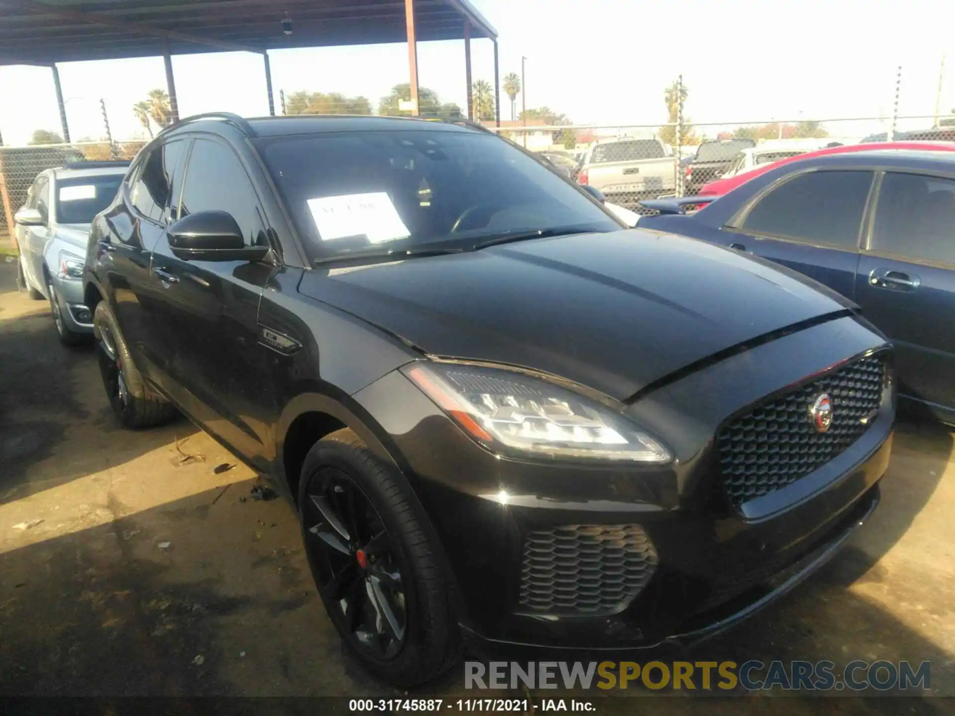 1 Photograph of a damaged car SADFL2GX0K1Z36606 JAGUAR E-PACE 2019