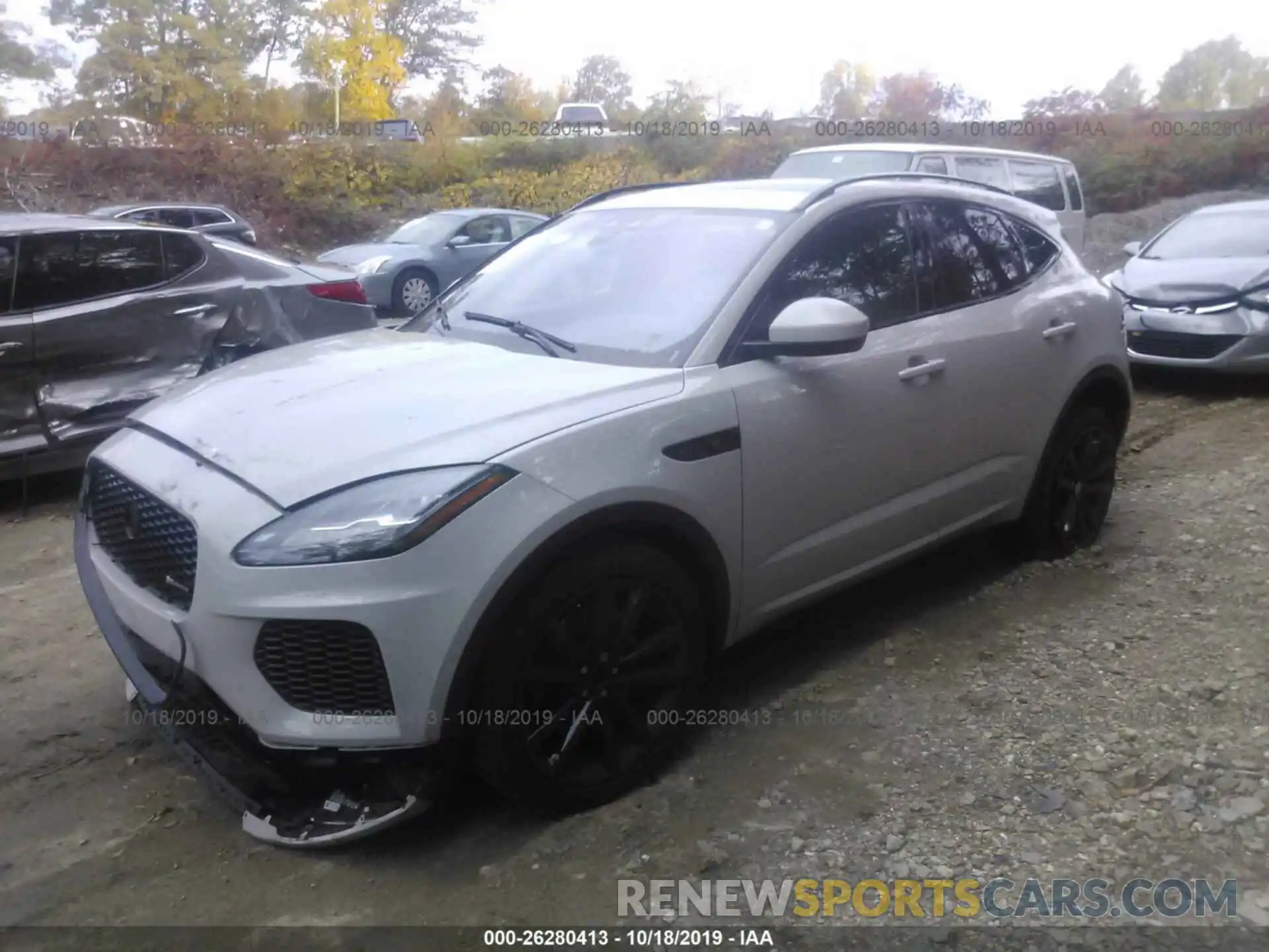 2 Photograph of a damaged car SADFL2GX8K1Z53041 JAGUAR E-PACE 2019