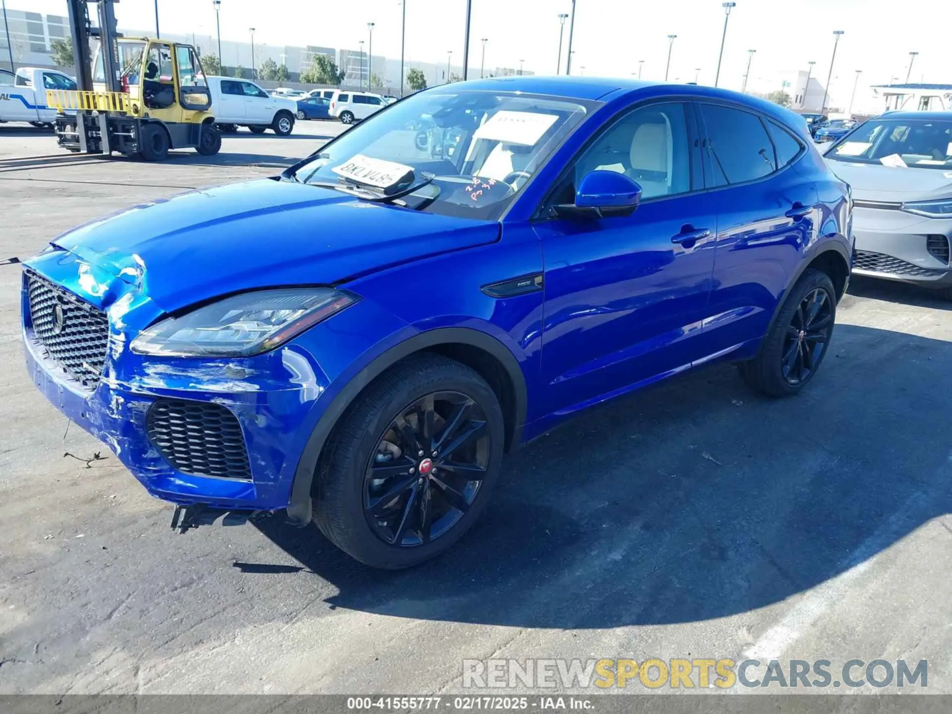 2 Photograph of a damaged car SADFM2GX8K1Z63615 JAGUAR E-PACE 2019