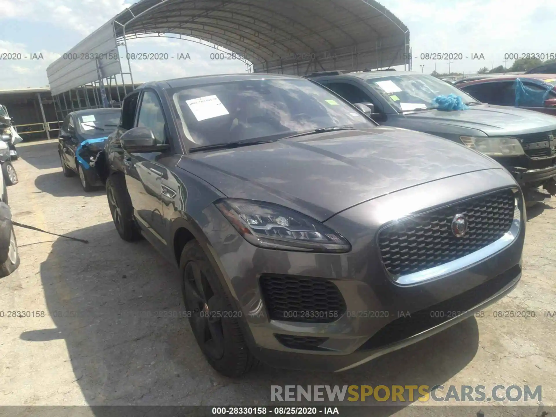 1 Photograph of a damaged car SADFP2FX5K1Z42682 JAGUAR E-PACE 2019