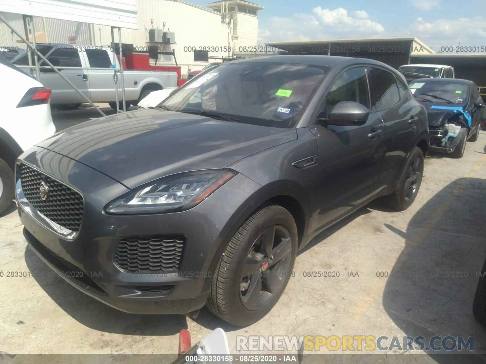 2 Photograph of a damaged car SADFP2FX5K1Z42682 JAGUAR E-PACE 2019