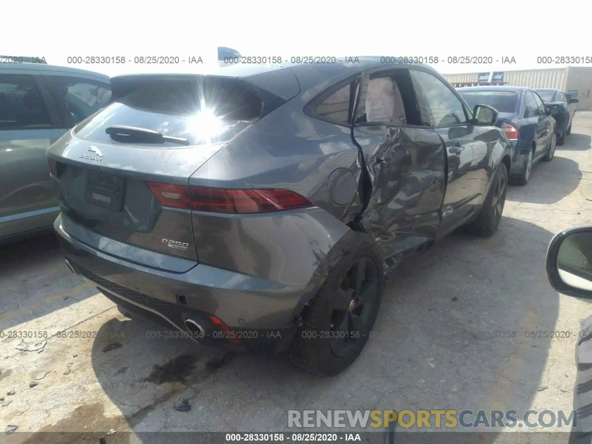 4 Photograph of a damaged car SADFP2FX5K1Z42682 JAGUAR E-PACE 2019