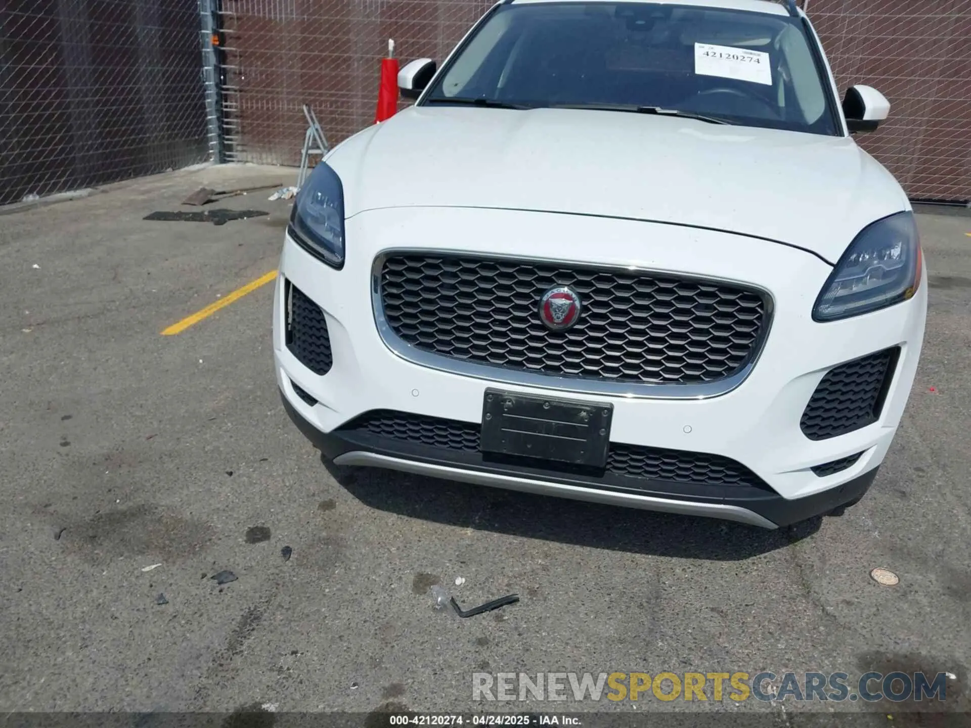 12 Photograph of a damaged car SADFP2FX8K1Z70007 JAGUAR E-PACE 2019