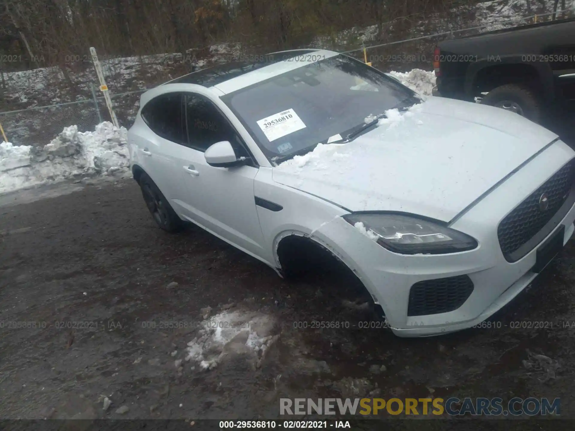 1 Photograph of a damaged car SADF12FX2L1Z75903 JAGUAR E-PACE 2020