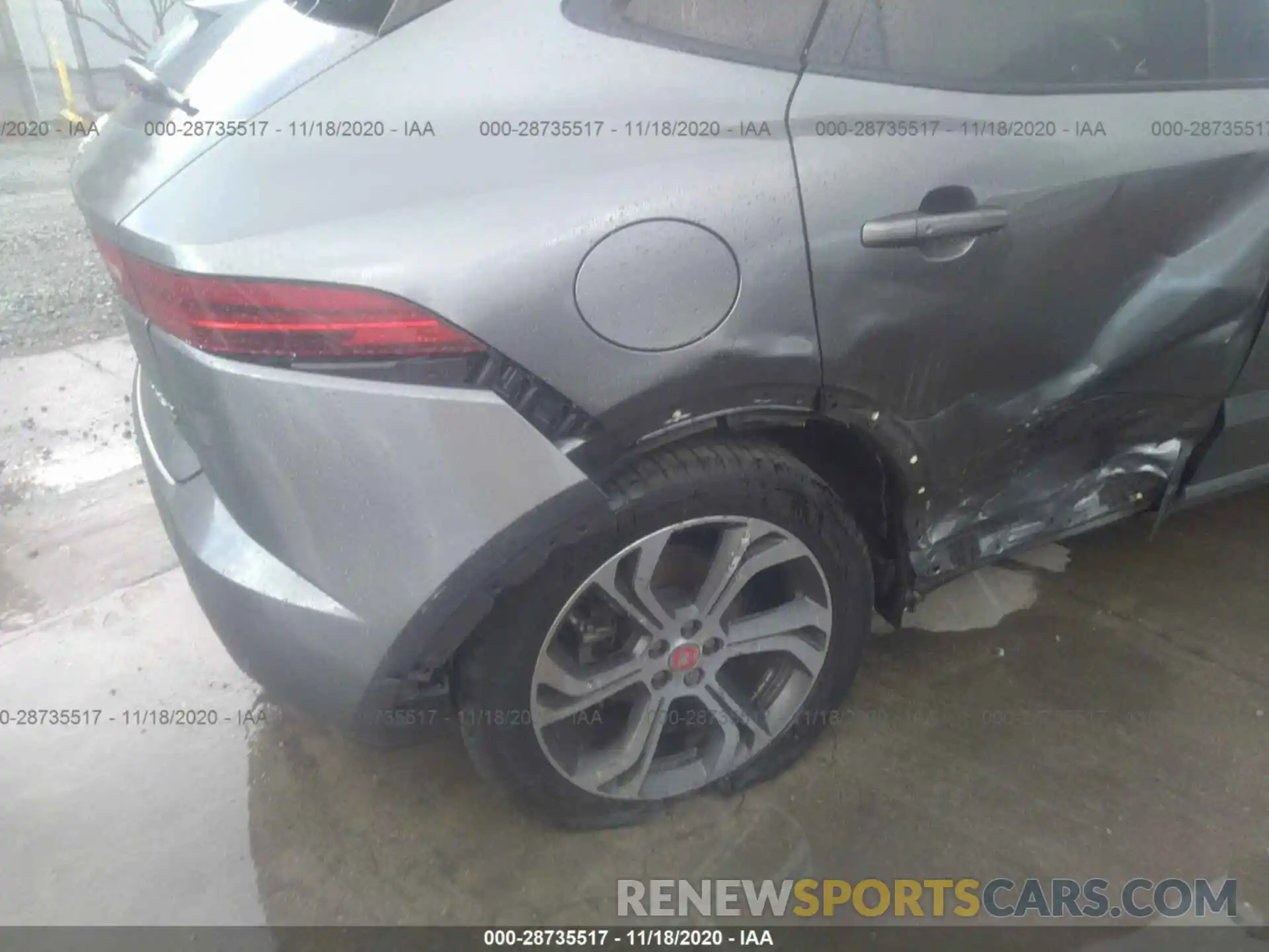 6 Photograph of a damaged car SADF12FXXL1Z80766 JAGUAR E-PACE 2020