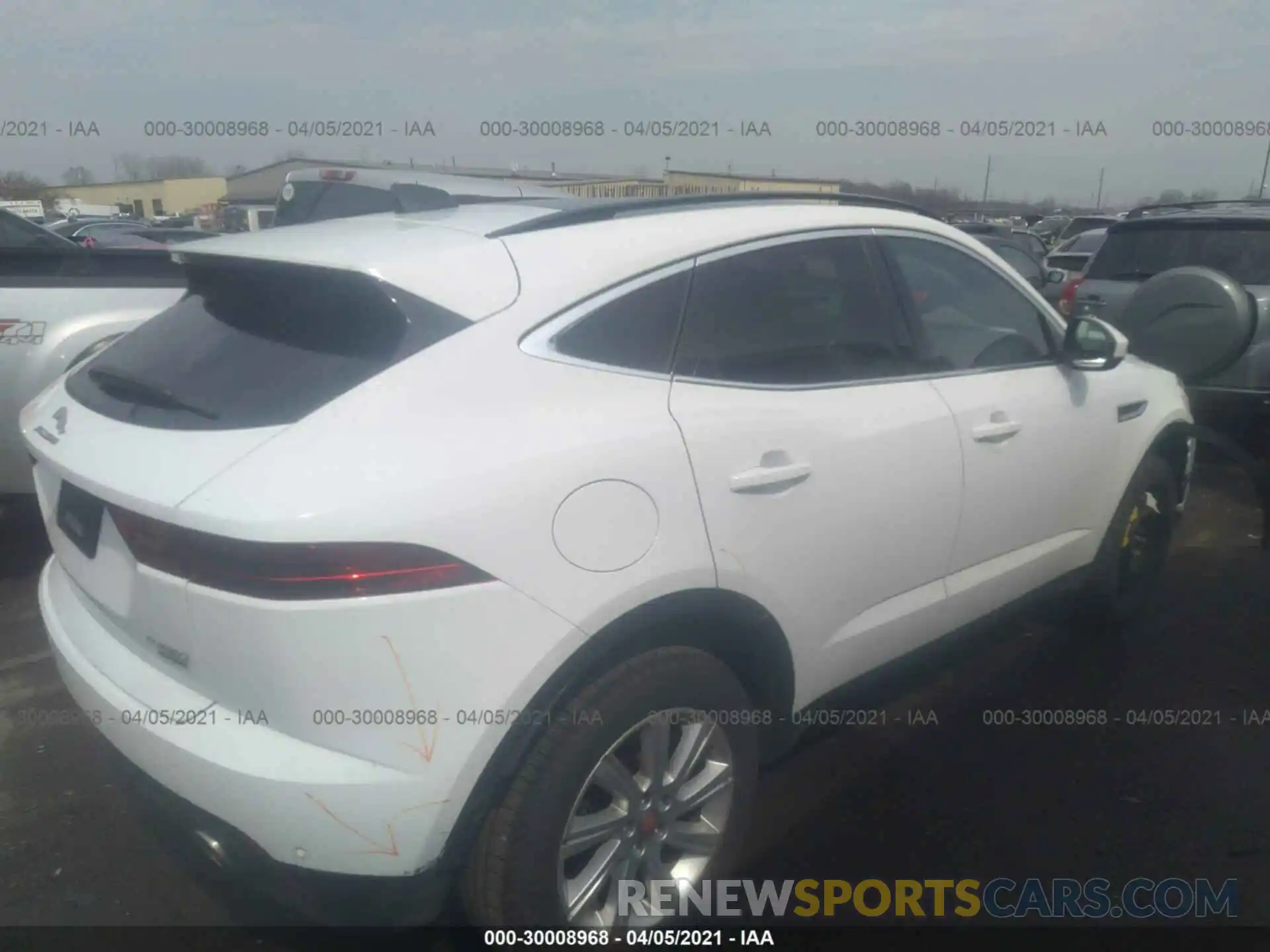 4 Photograph of a damaged car SADFK2FX3L1008388 JAGUAR E-PACE 2020