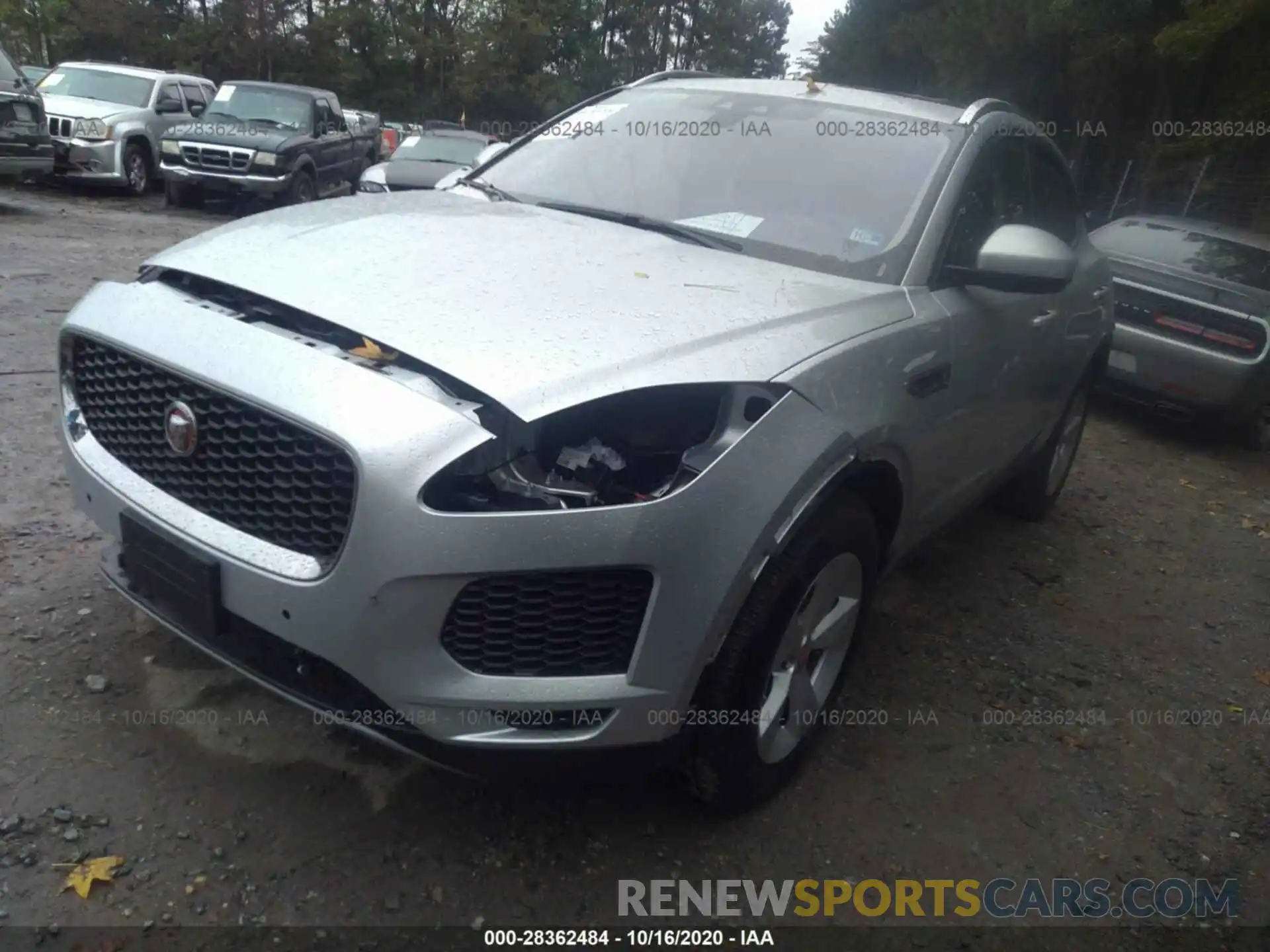 2 Photograph of a damaged car SADFK2FX6L1Z82883 JAGUAR E-PACE 2020