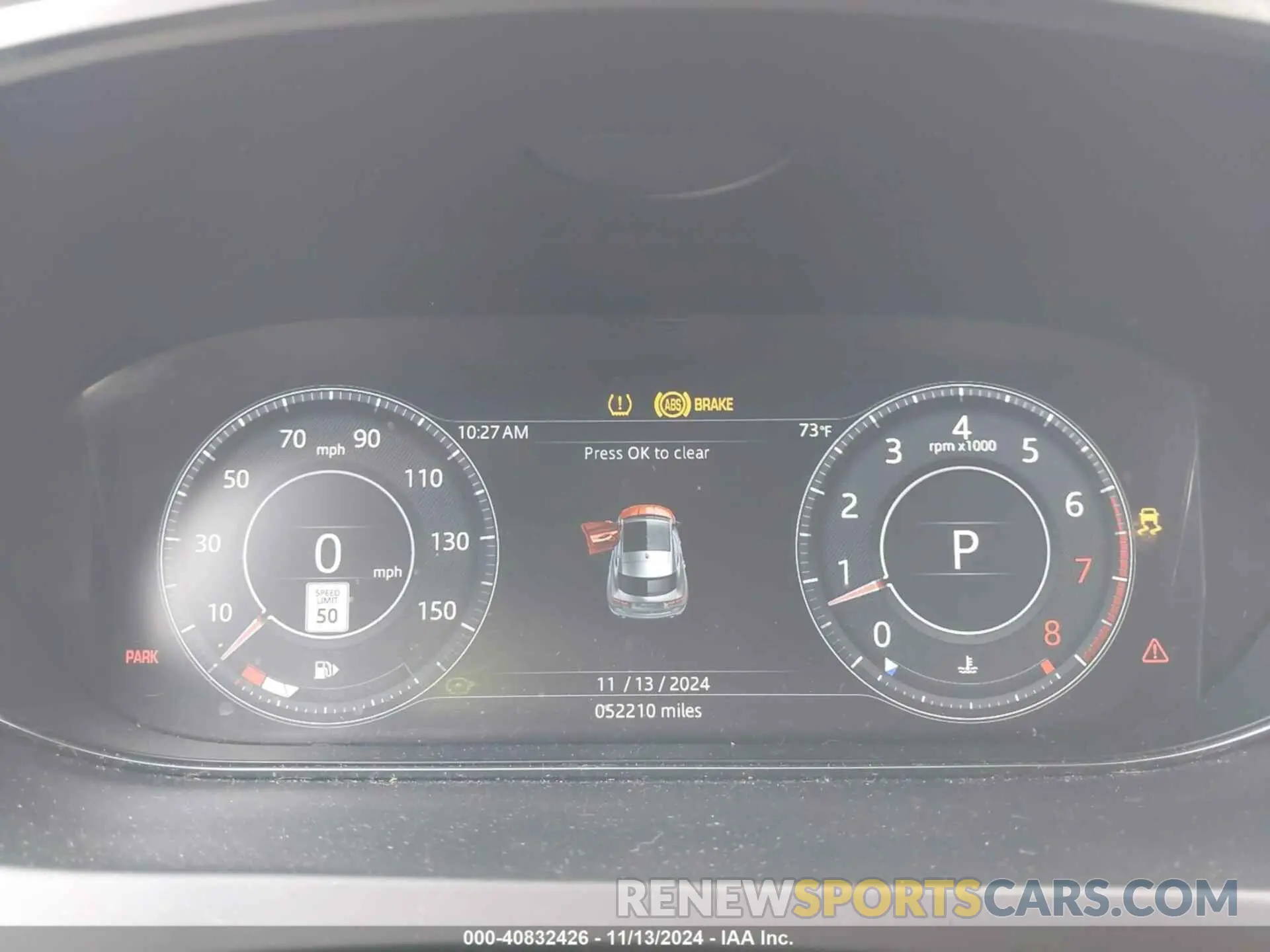 7 Photograph of a damaged car SADFK2FX7L1001234 JAGUAR E-PACE 2020