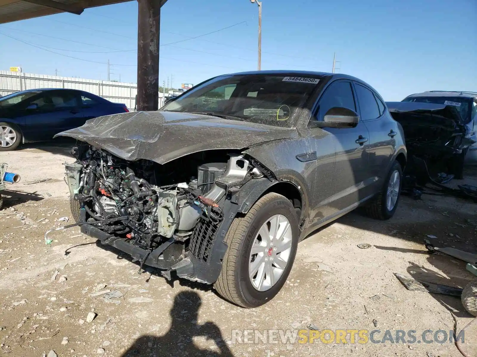 2 Photograph of a damaged car SADFK2FX7L1Z86134 JAGUAR E-PACE 2020