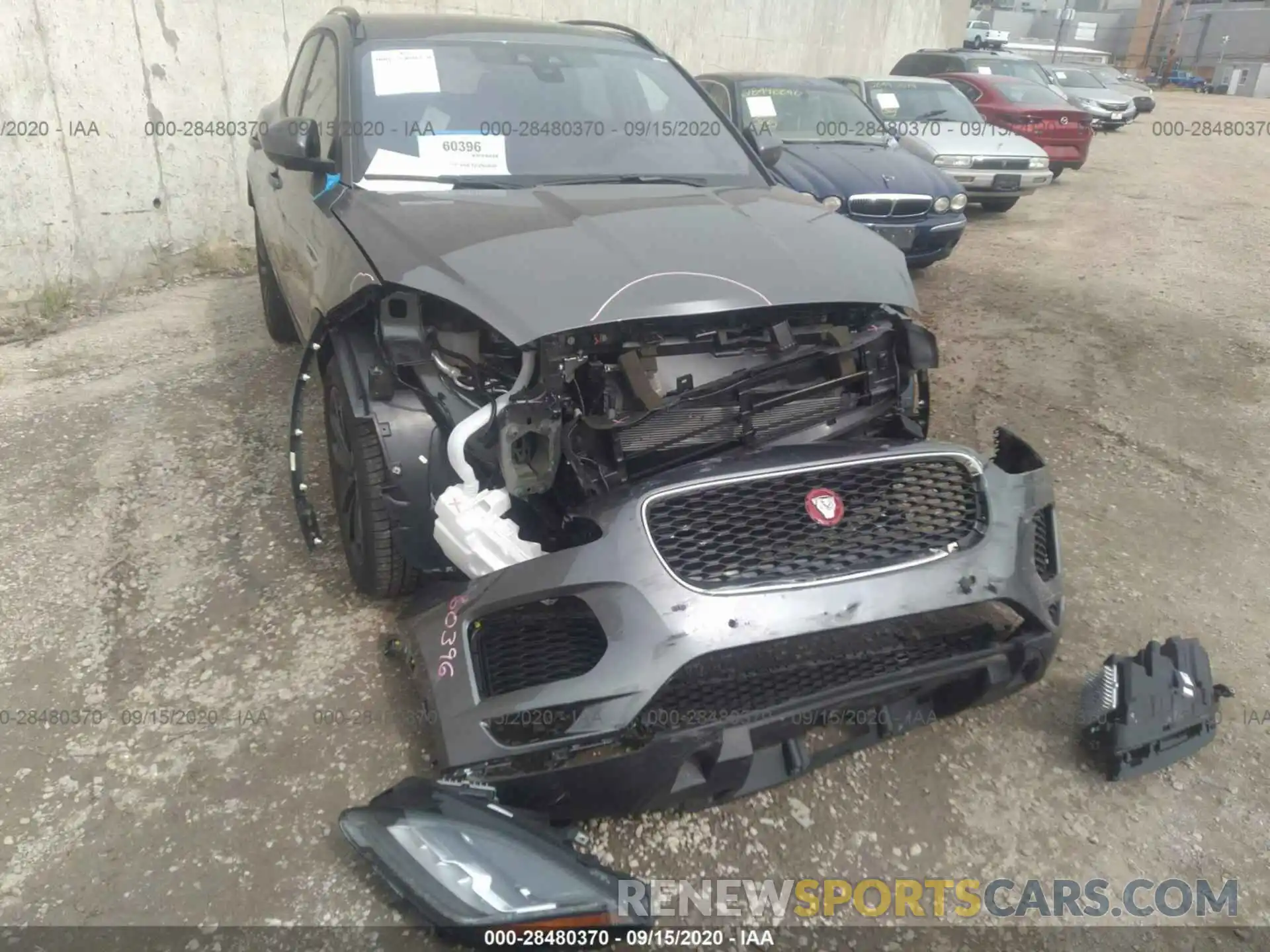 6 Photograph of a damaged car SADFP2FX1L1Z88754 JAGUAR E-PACE 2020