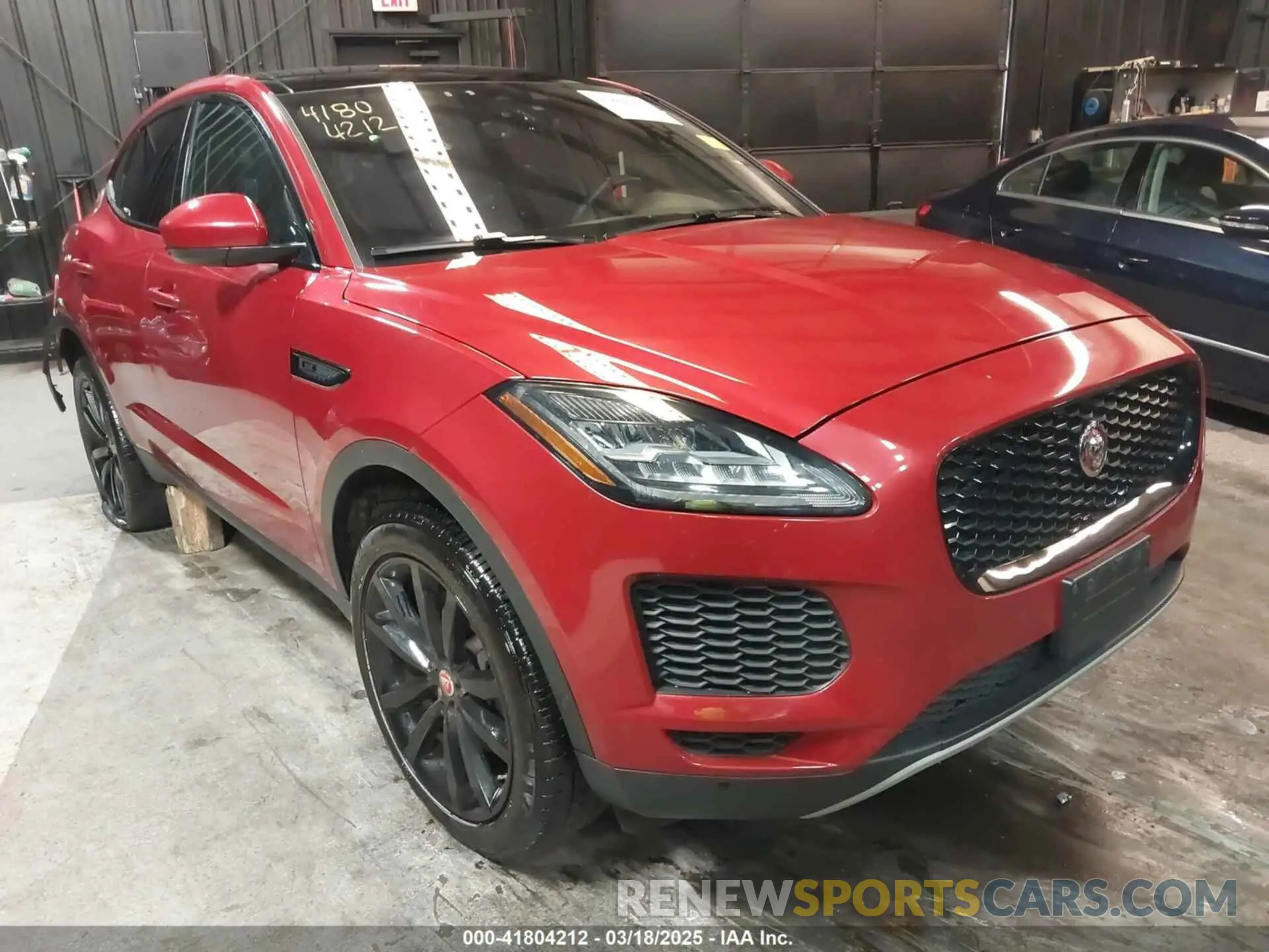 1 Photograph of a damaged car SADFP2FX6L1Z77278 JAGUAR E-PACE 2020
