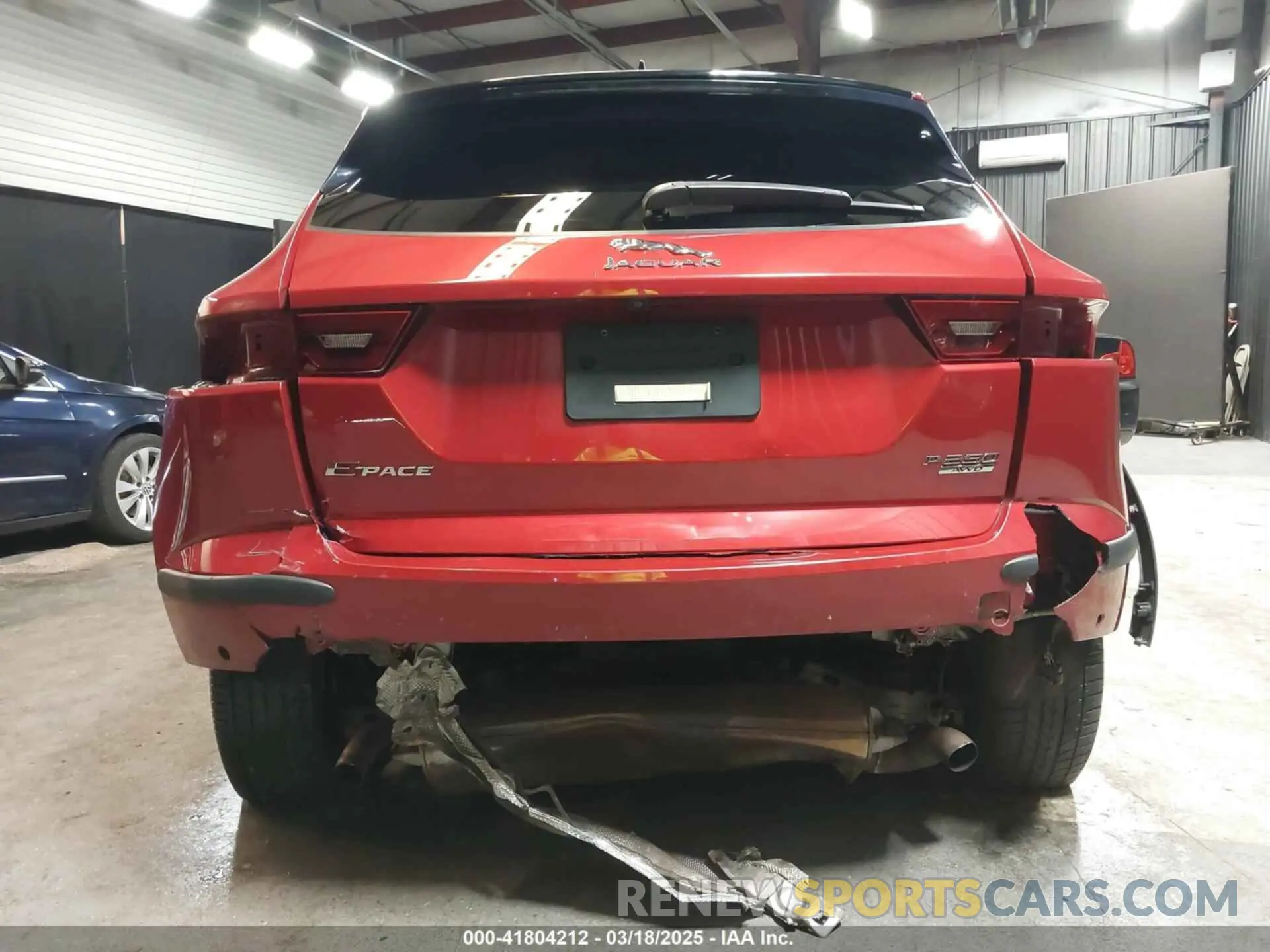 6 Photograph of a damaged car SADFP2FX6L1Z77278 JAGUAR E-PACE 2020