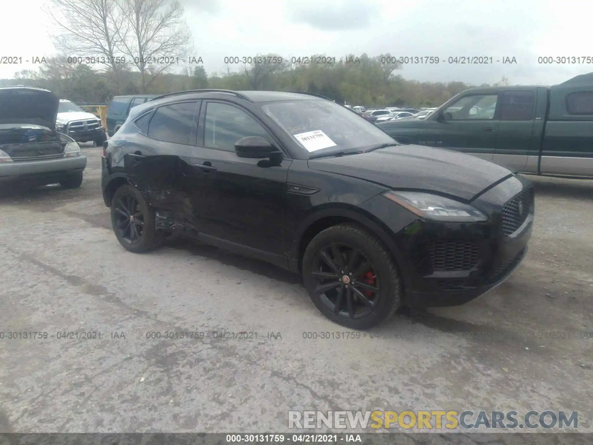 1 Photograph of a damaged car SADFP2FX6L1Z79838 JAGUAR E-PACE 2020