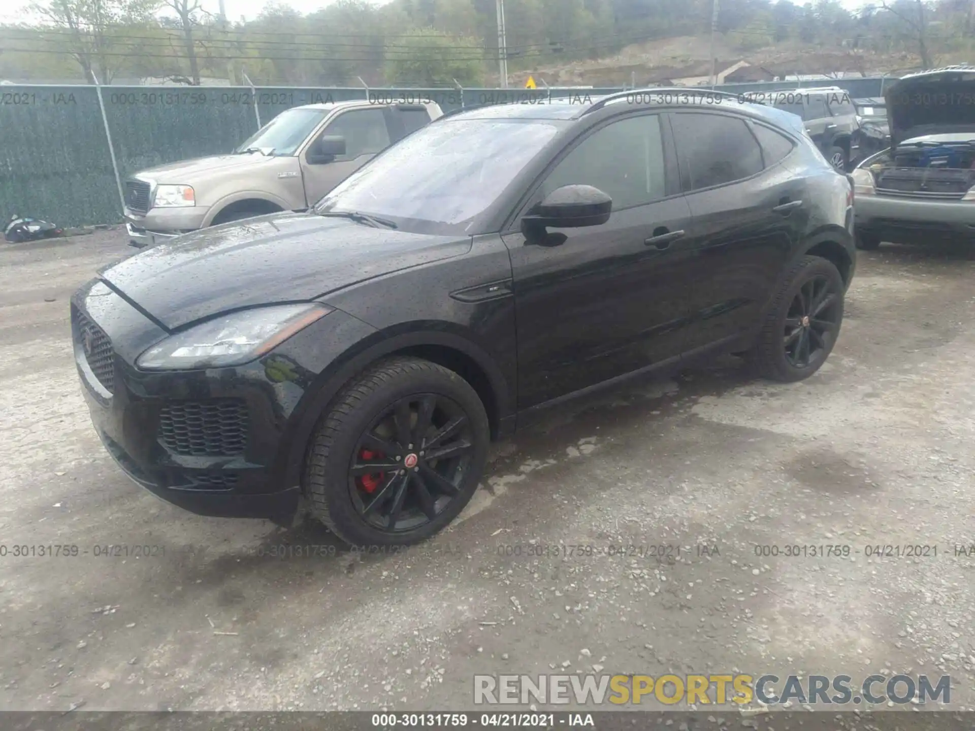 2 Photograph of a damaged car SADFP2FX6L1Z79838 JAGUAR E-PACE 2020