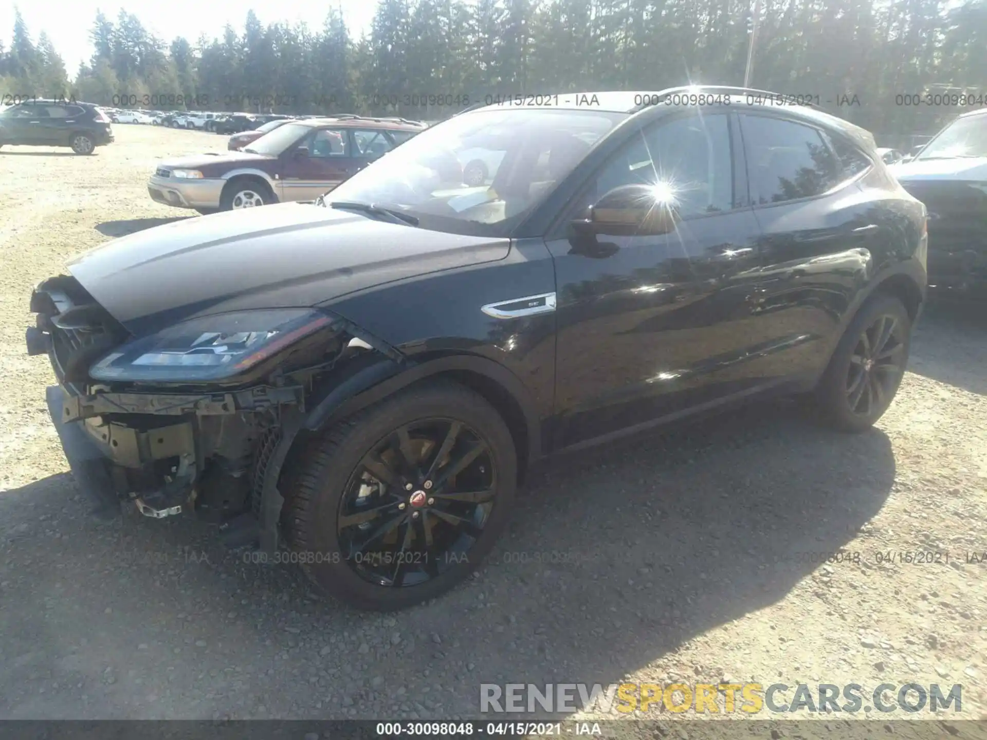 2 Photograph of a damaged car SADFP2FXXL1002167 JAGUAR E-PACE 2020