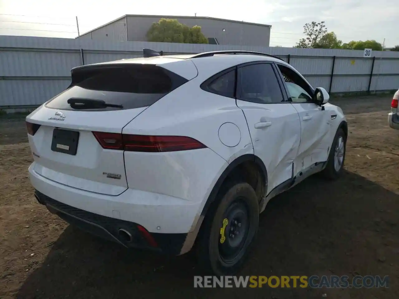 4 Photograph of a damaged car SADFJ2FX0K1Z36354 JAGUAR ETYPE 2019