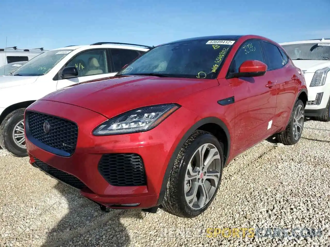 2 Photograph of a damaged car SADFL2GX6K1Z36903 JAGUAR ETYPE 2019