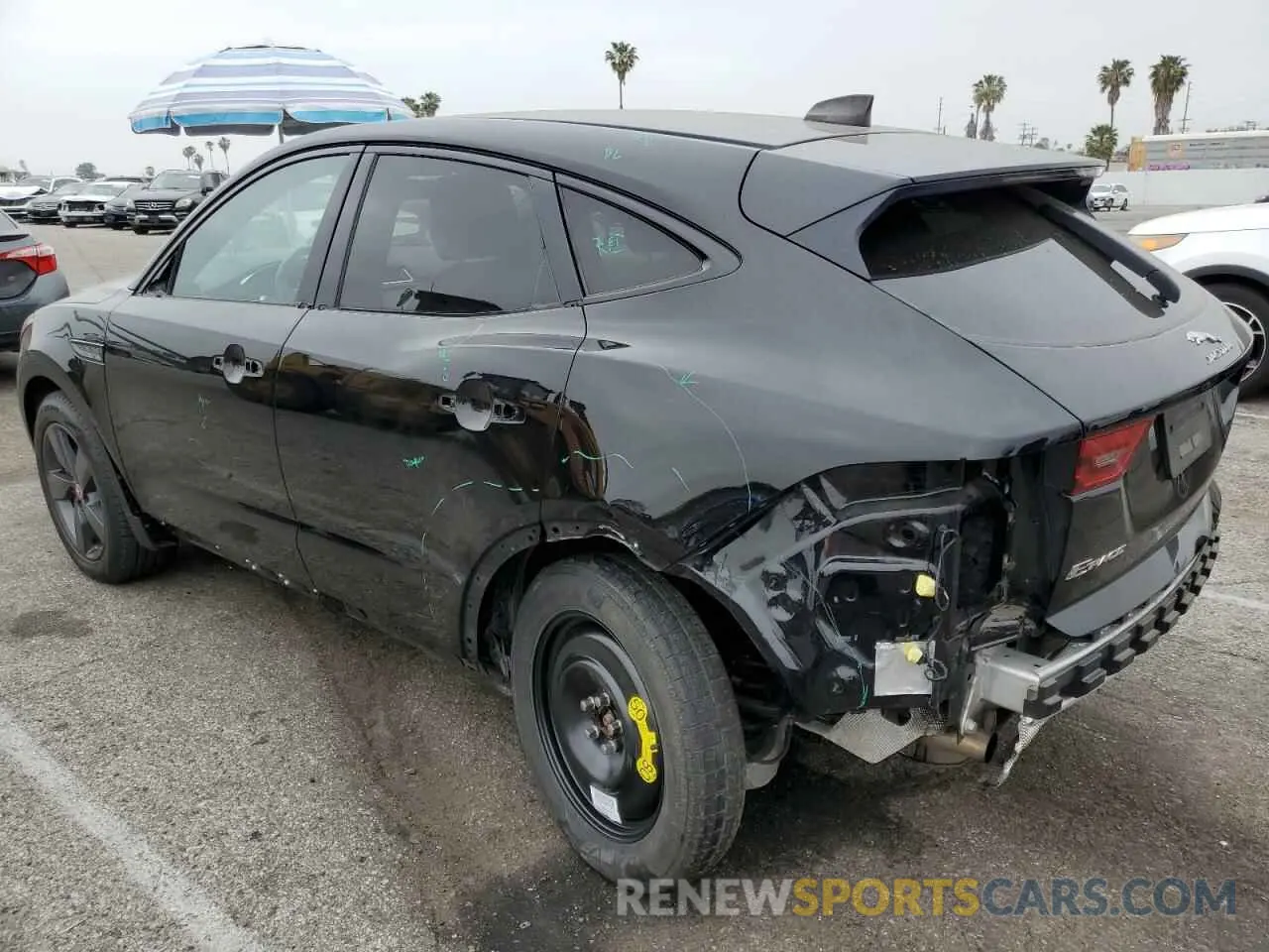 2 Photograph of a damaged car SADFK2FXXL1000482 JAGUAR ETYPE 2020