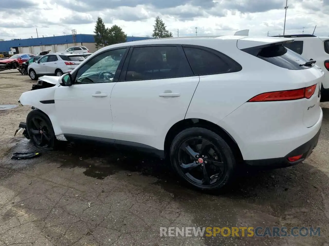 2 Photograph of a damaged car SADCJ2FX3JA275243 JAGUAR F-PACE 2018