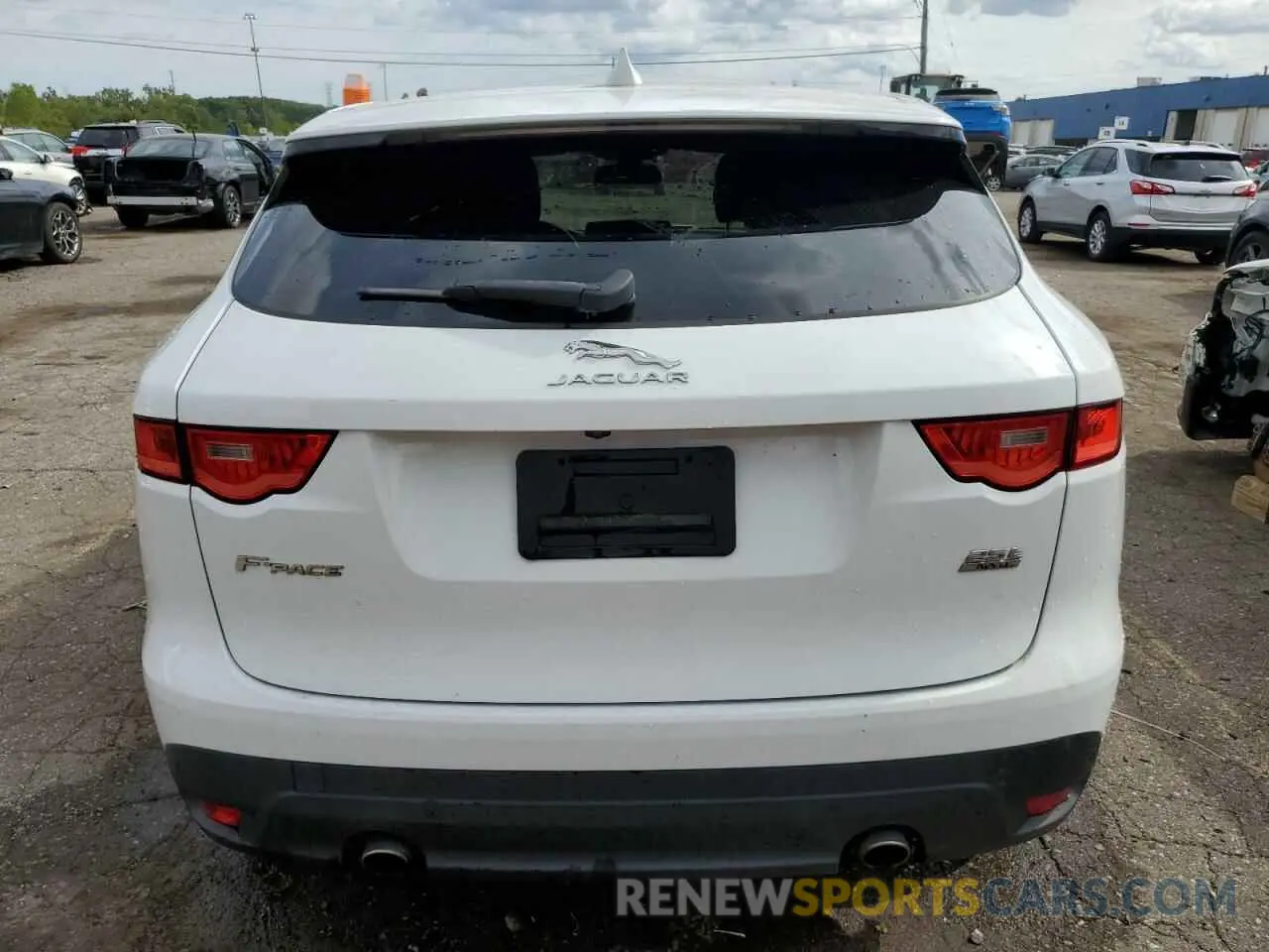 6 Photograph of a damaged car SADCJ2FX3JA275243 JAGUAR F-PACE 2018