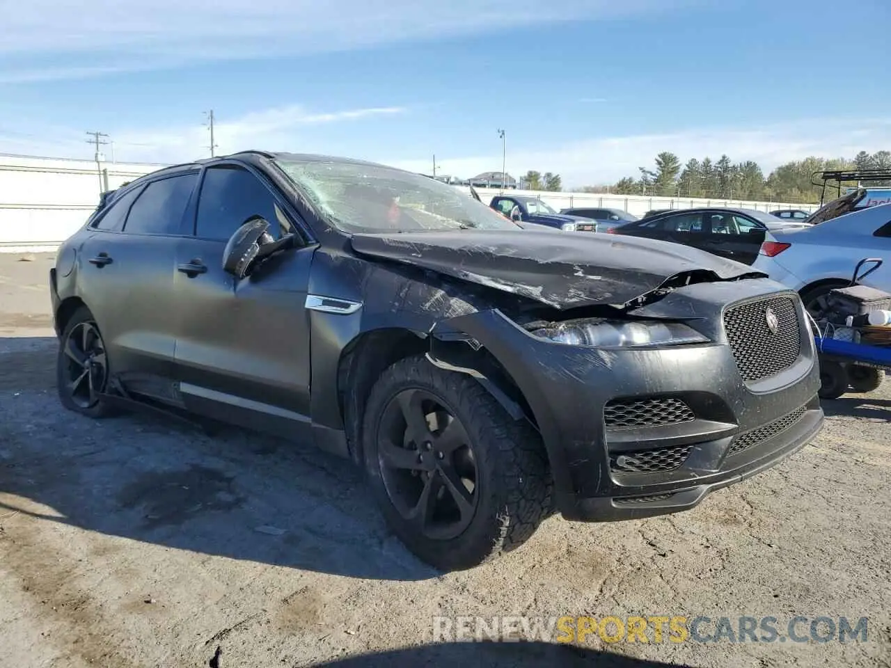 4 Photograph of a damaged car SADCJ2FX2KA391888 JAGUAR F-PACE 2019