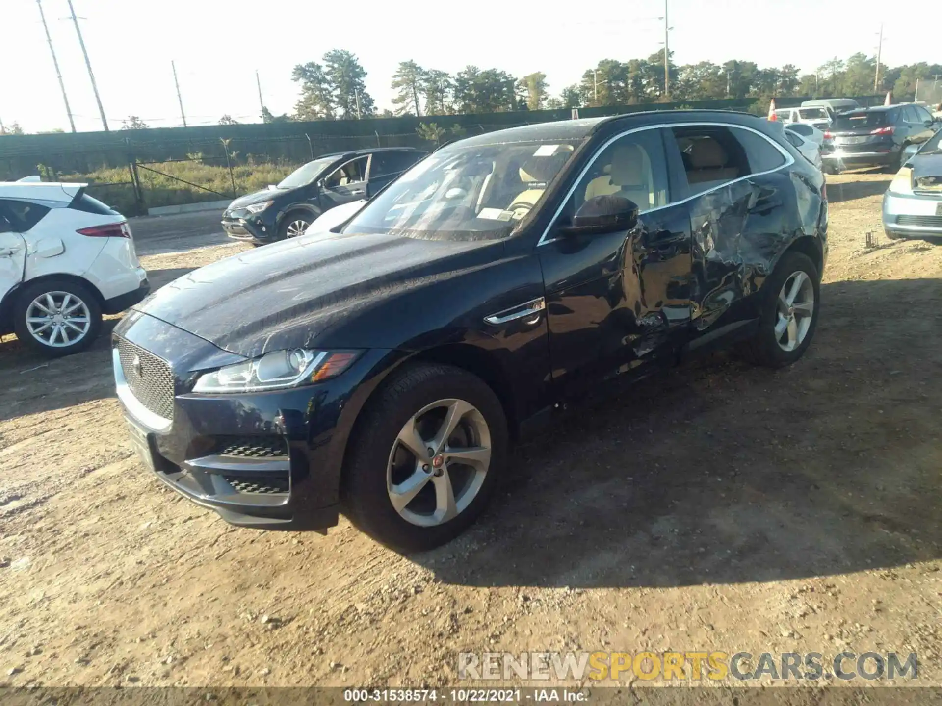 2 Photograph of a damaged car SADCJ2FX3KA601284 JAGUAR F-PACE 2019