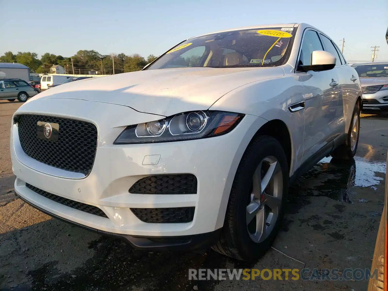 2 Photograph of a damaged car SADCJ2FX4KA357645 JAGUAR F-PACE 2019