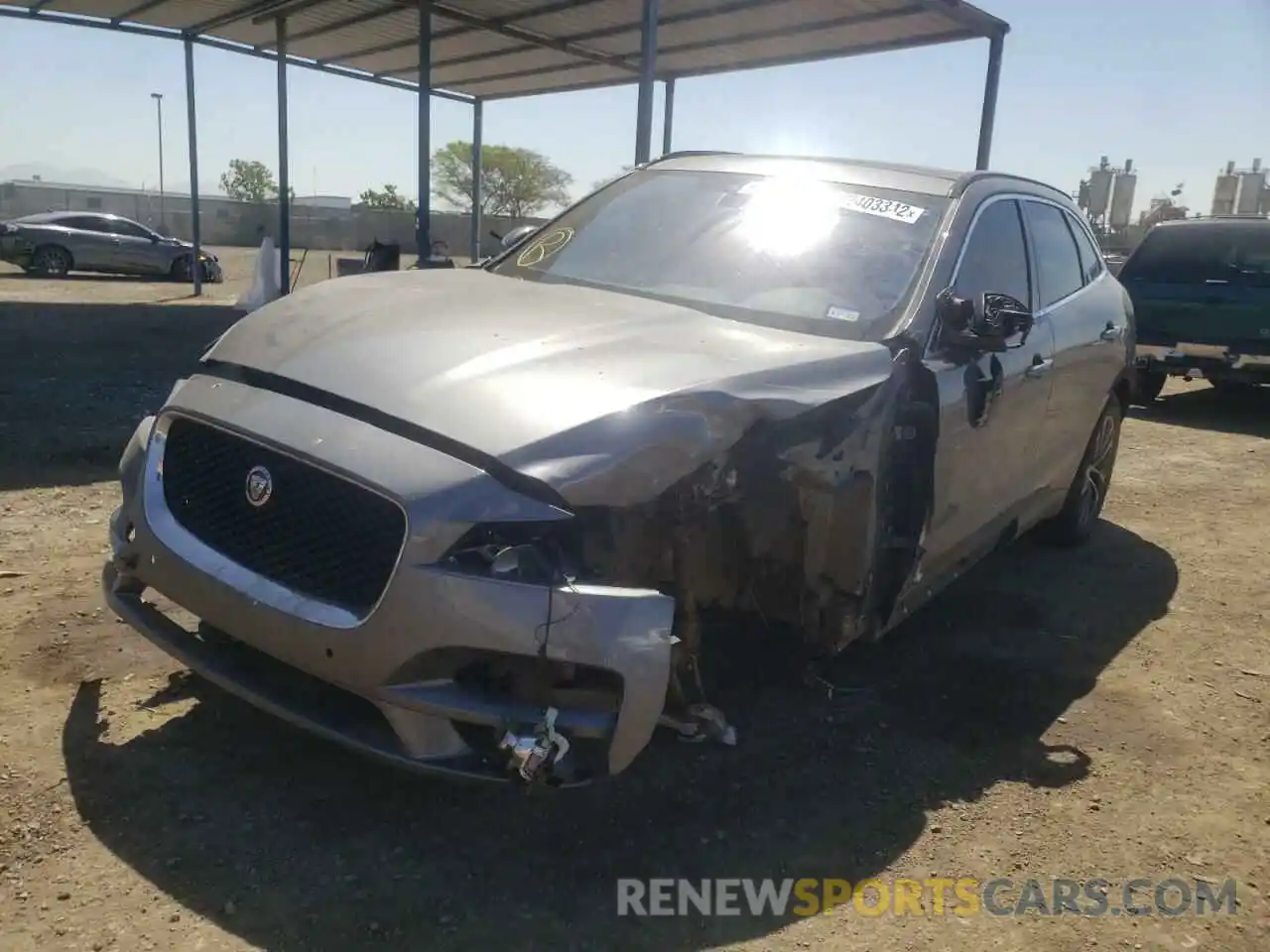 2 Photograph of a damaged car SADCJ2FX4KA360335 JAGUAR F-PACE 2019