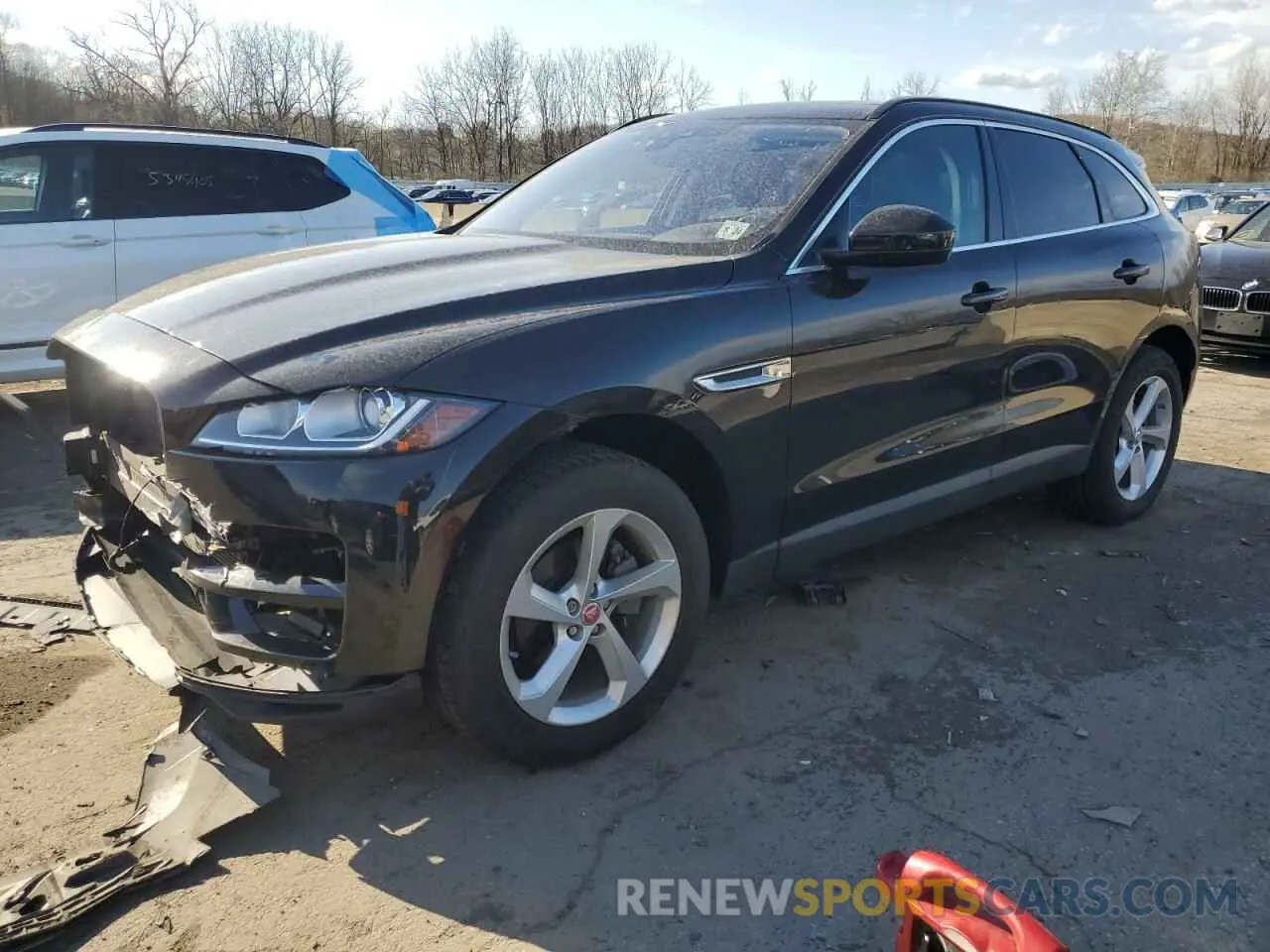 1 Photograph of a damaged car SADCJ2FX4KA361999 JAGUAR F-PACE 2019
