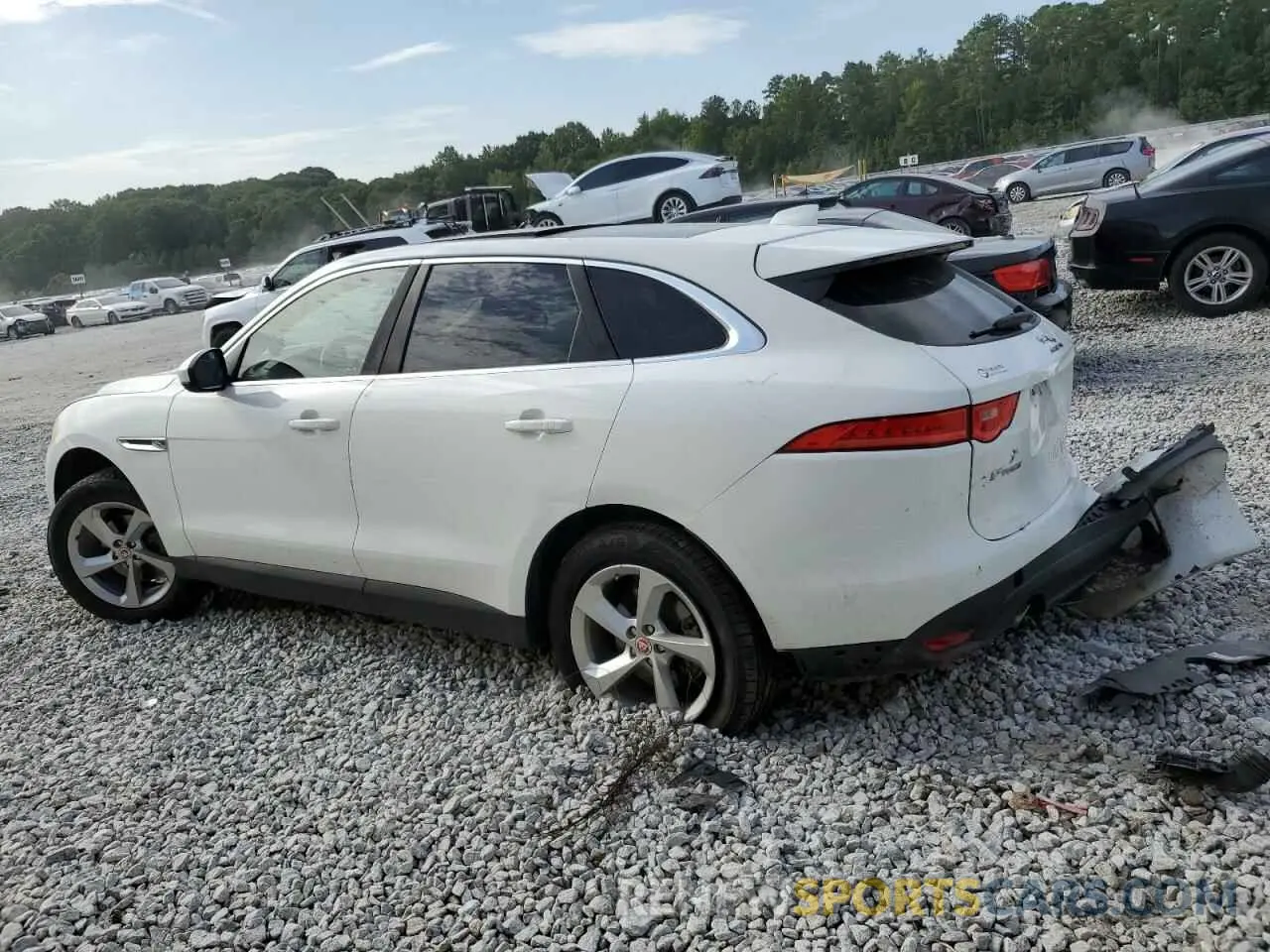 2 Photograph of a damaged car SADCJ2FX4KA608163 JAGUAR F-PACE 2019