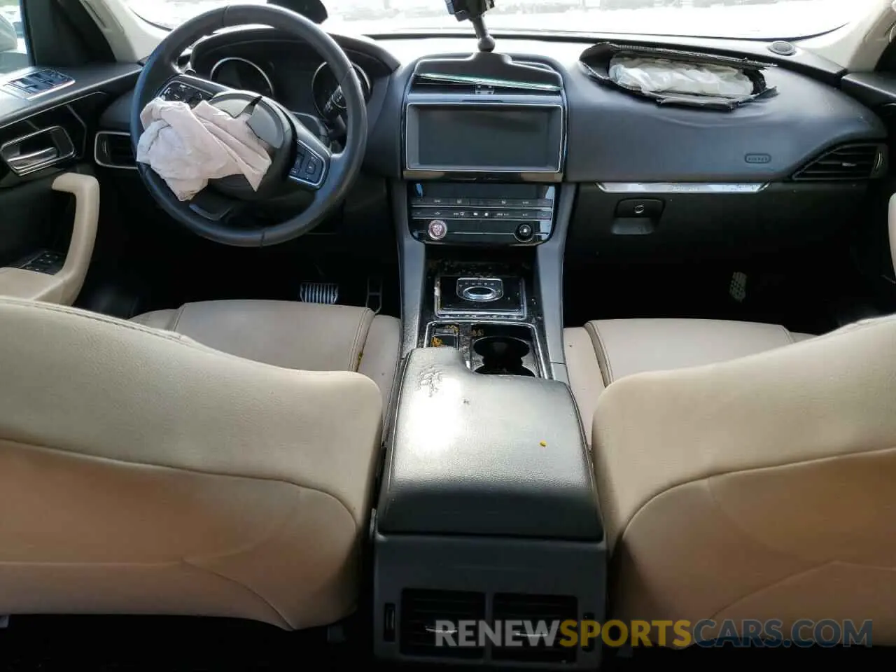 8 Photograph of a damaged car SADCJ2FX4KA608163 JAGUAR F-PACE 2019