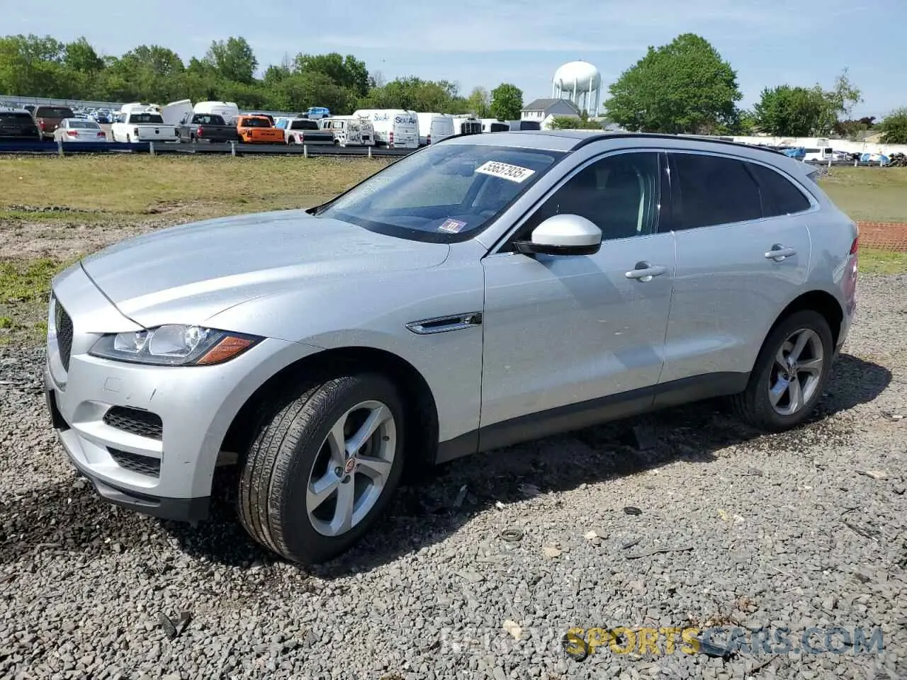 1 Photograph of a damaged car SADCJ2FX5KA355404 JAGUAR F-PACE 2019