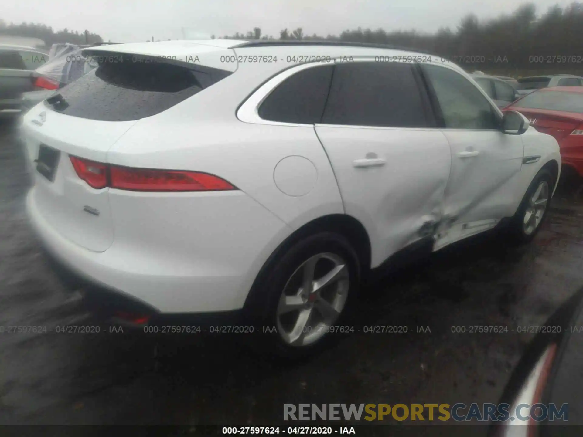 6 Photograph of a damaged car SADCJ2FX5KA357041 JAGUAR F-PACE 2019