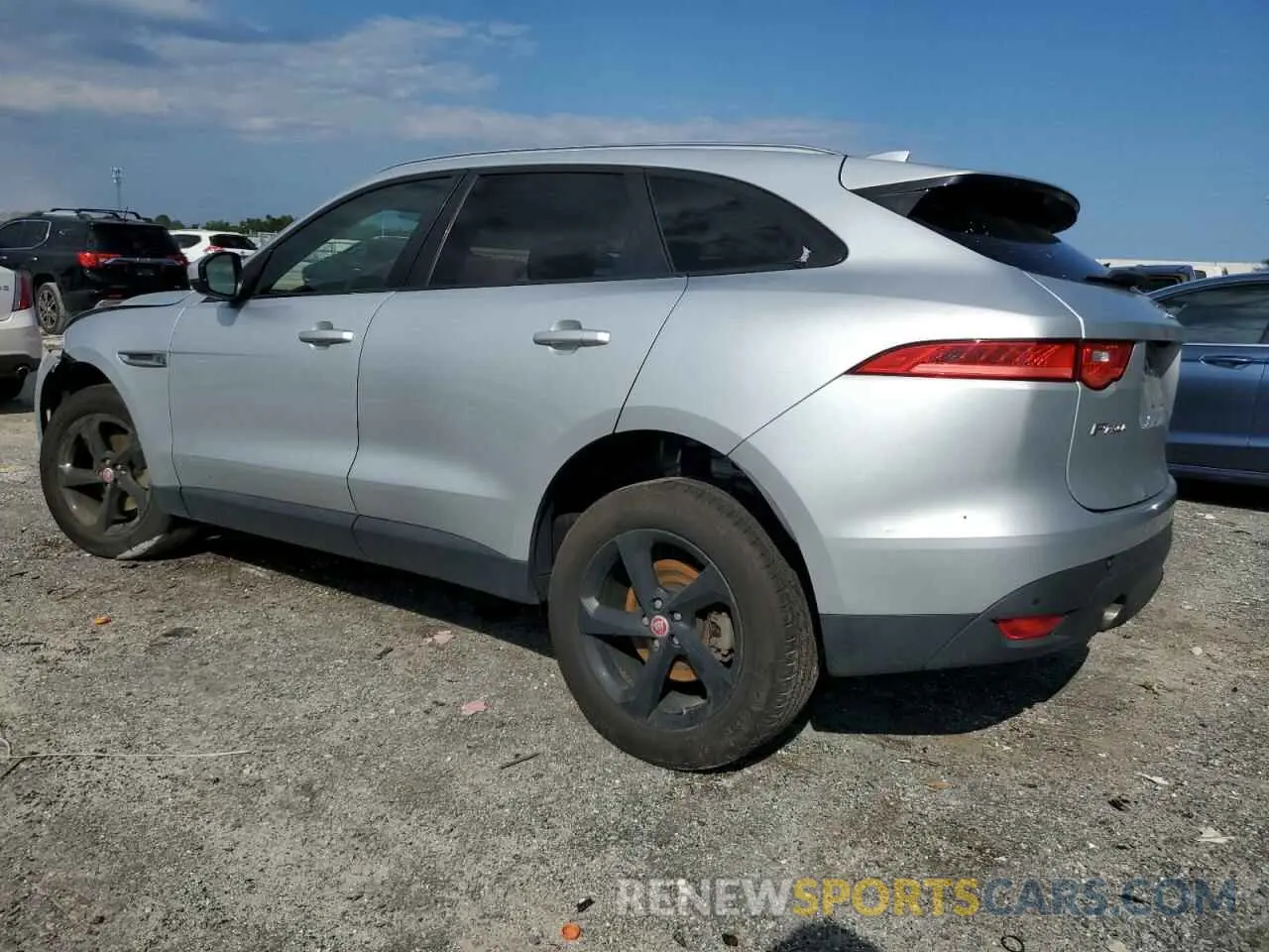 2 Photograph of a damaged car SADCJ2FX5KA392064 JAGUAR F-PACE 2019