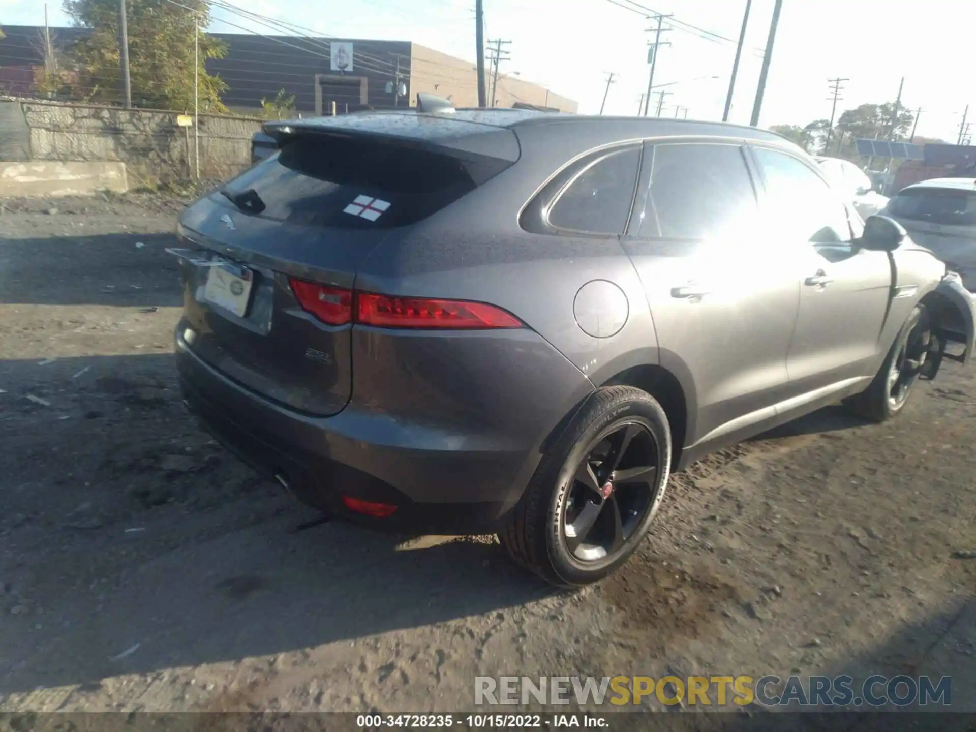 4 Photograph of a damaged car SADCJ2FX5KA611394 JAGUAR F-PACE 2019