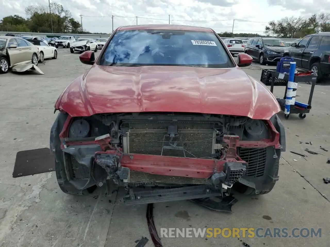 5 Photograph of a damaged car SADCJ2FX5KA611766 JAGUAR F-PACE 2019