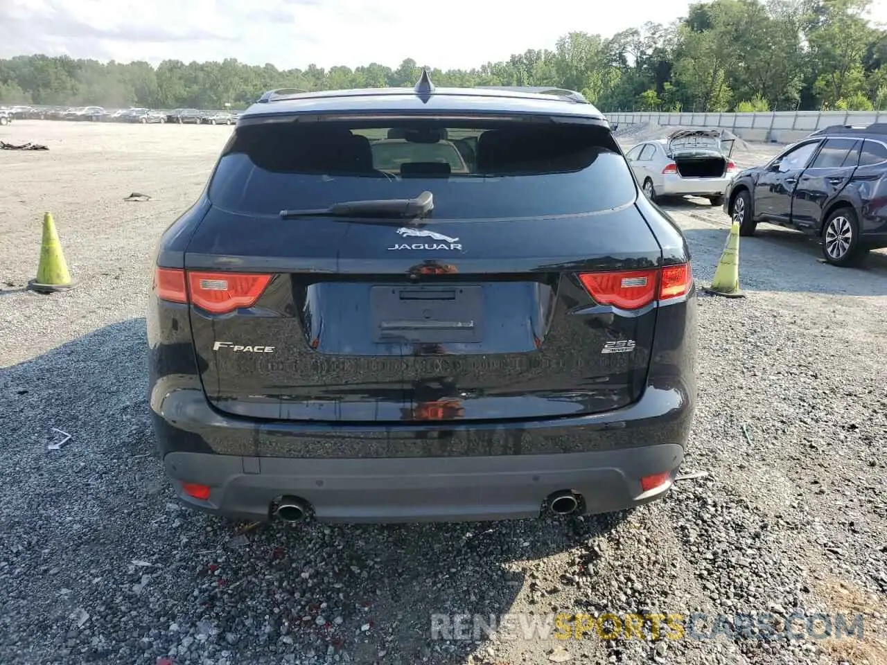 6 Photograph of a damaged car SADCJ2FX7KA364427 JAGUAR F-PACE 2019