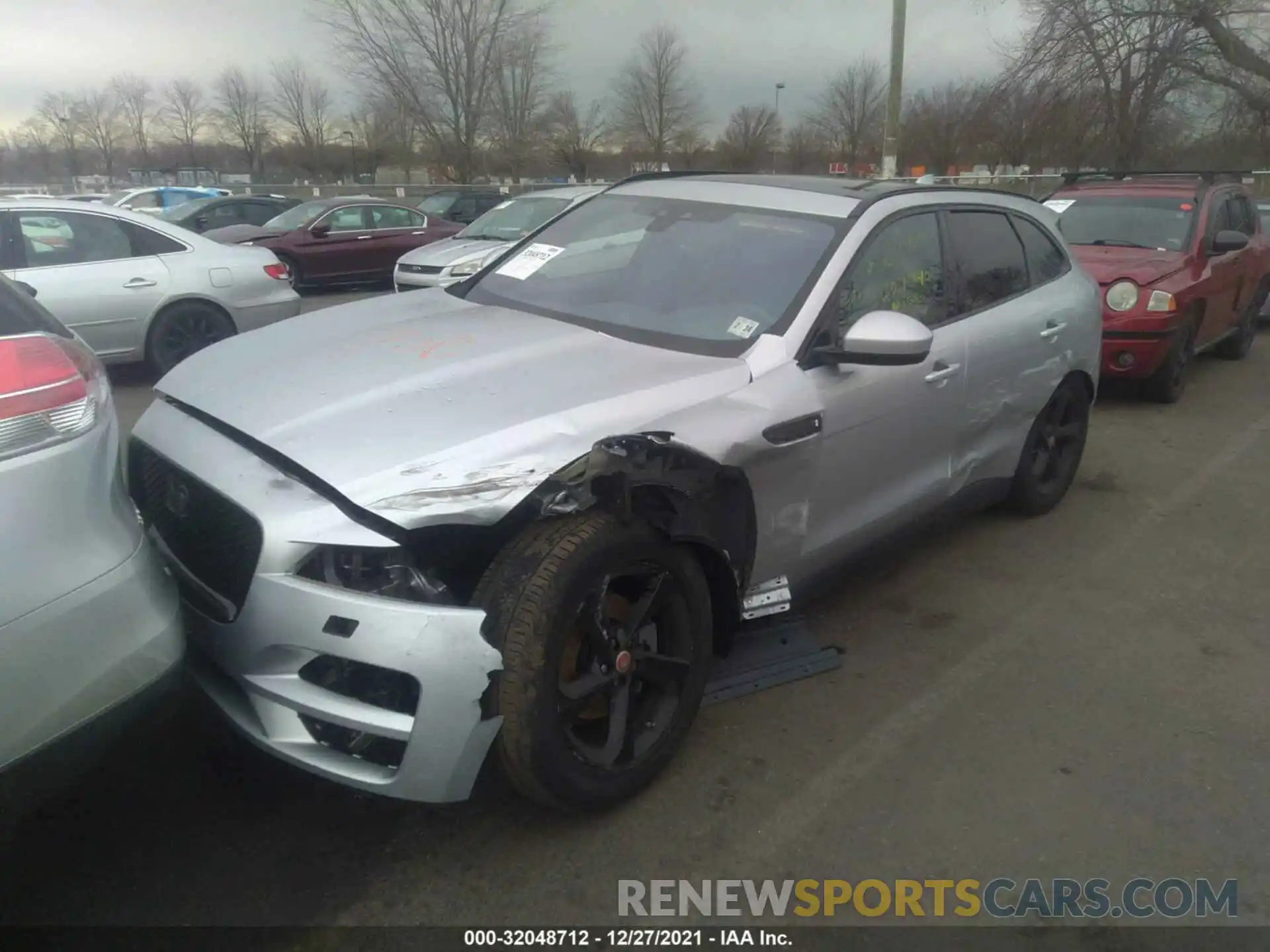 2 Photograph of a damaged car SADCJ2FX7KA601207 JAGUAR F-PACE 2019