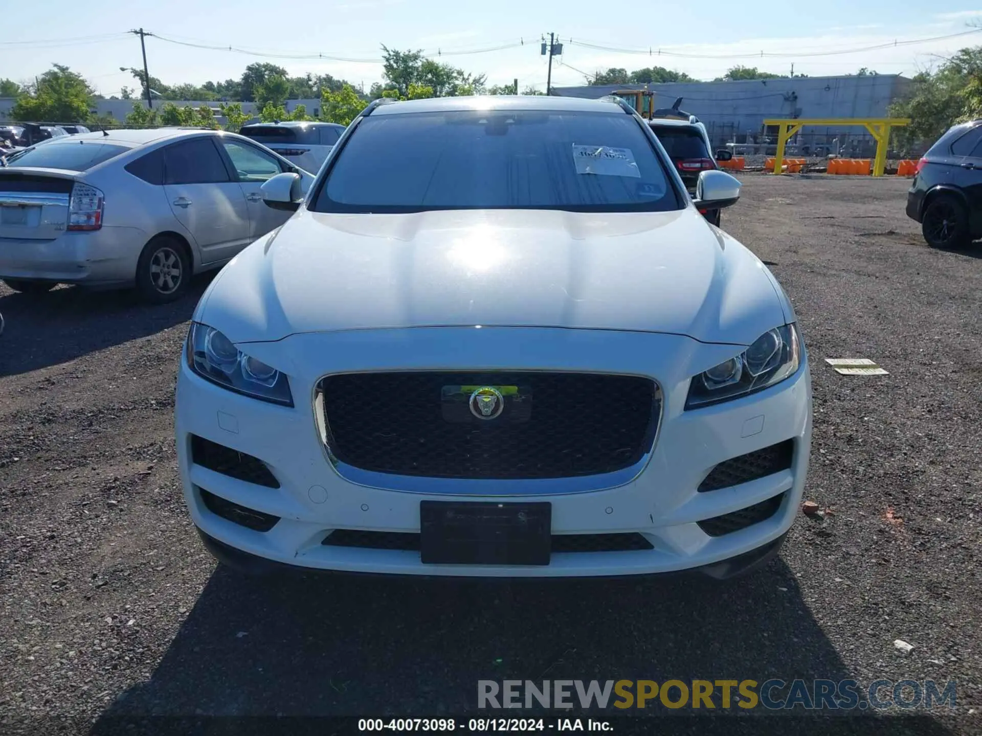 11 Photograph of a damaged car SADCJ2FX7KA601580 JAGUAR F-PACE 2019