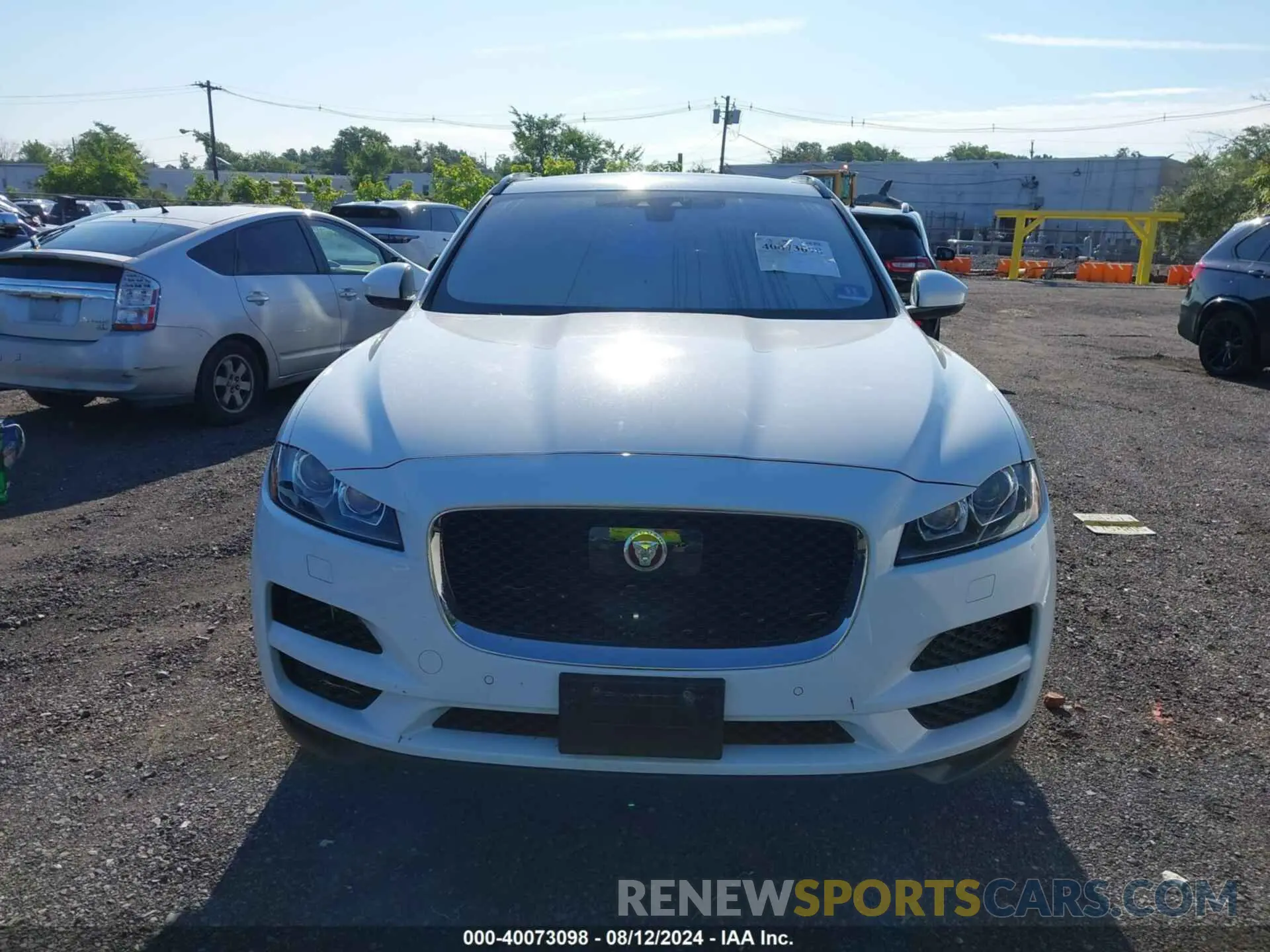 6 Photograph of a damaged car SADCJ2FX7KA601580 JAGUAR F-PACE 2019