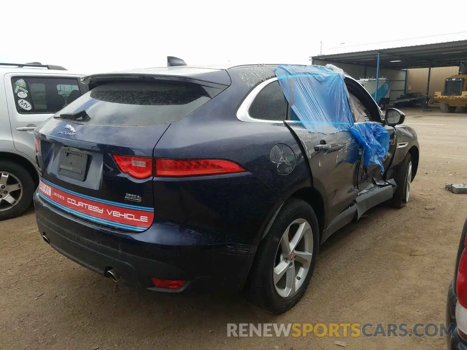 4 Photograph of a damaged car SADCJ2FX7KA609758 JAGUAR F-PACE 2019