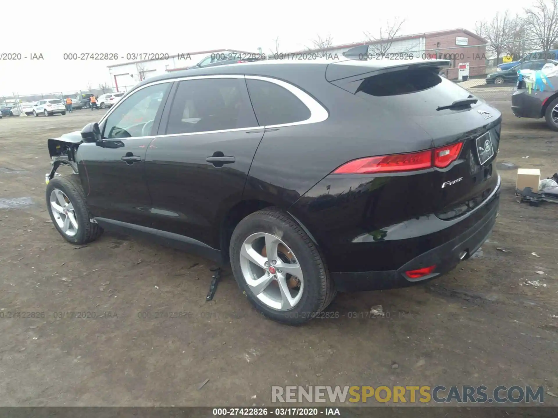 3 Photograph of a damaged car SADCJ2FX8KA356949 JAGUAR F-PACE 2019