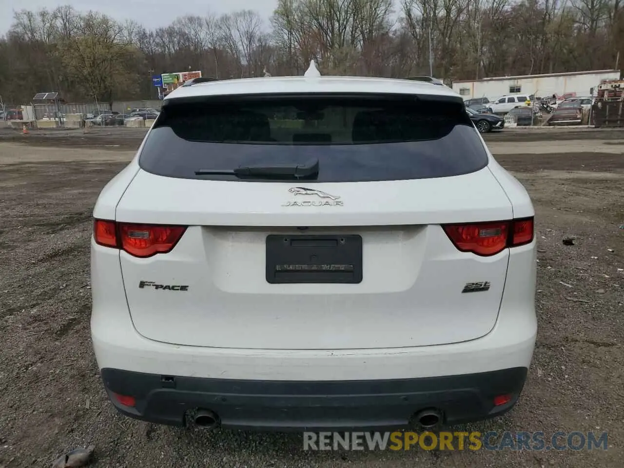 6 Photograph of a damaged car SADCJ2FX8KA366087 JAGUAR F-PACE 2019